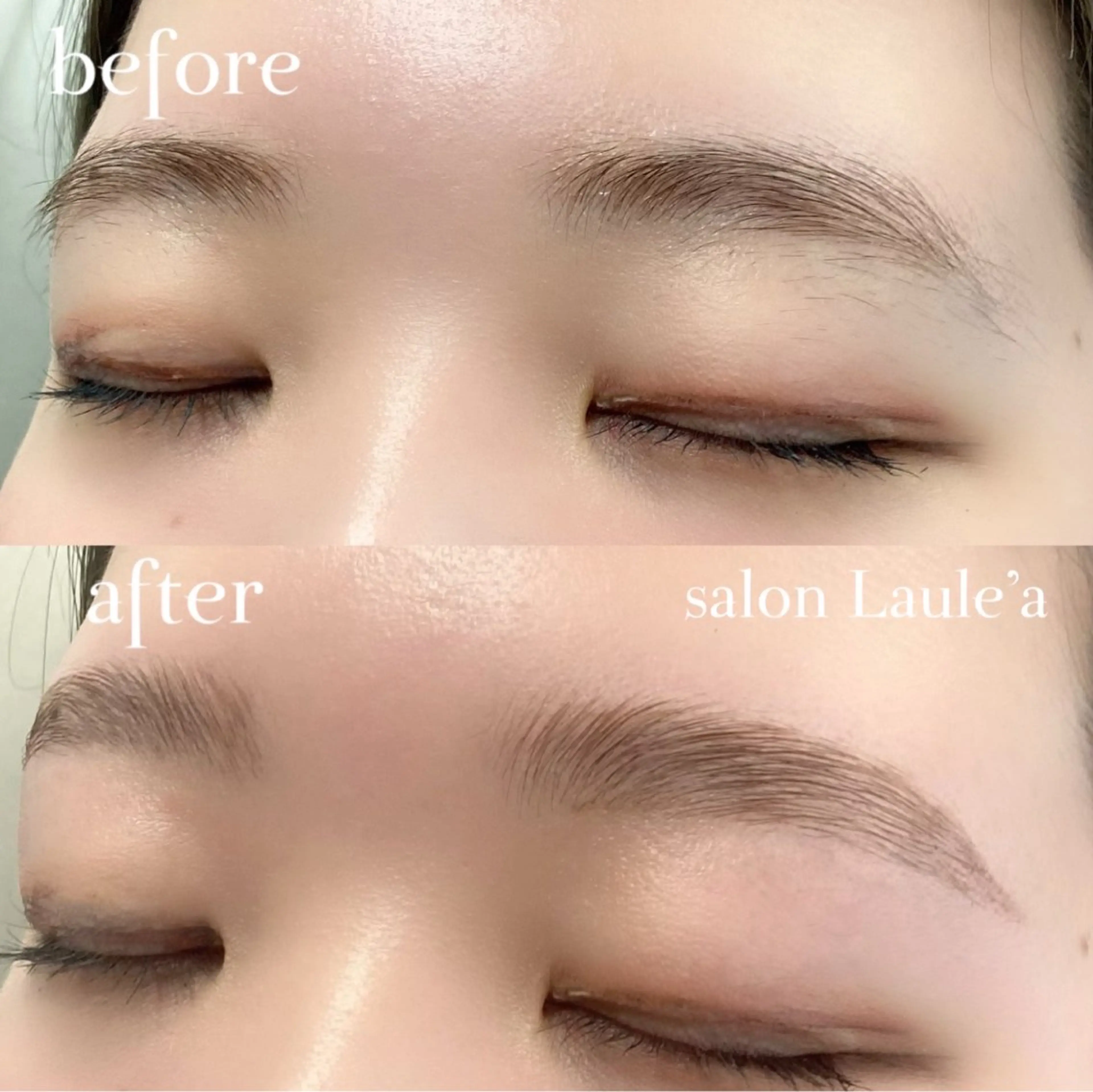 【すぐ予約限定】眉毛パーマHBL（ハリウッドブロウリフト）＋眉周りの産毛WAXの写真