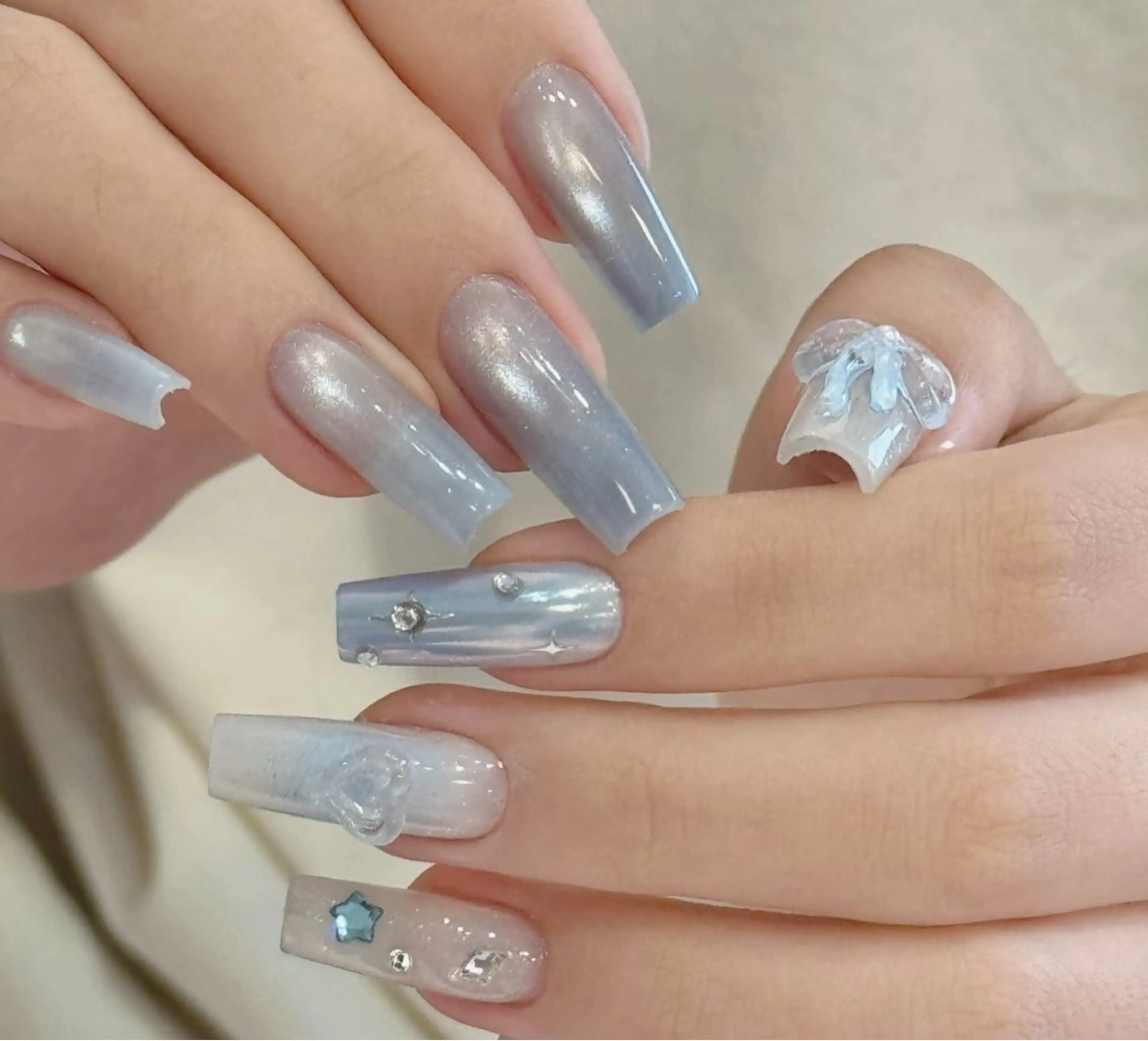 ネイル ハンドネイル ハンドケア 🍑 momo_nailのネイルデザイン