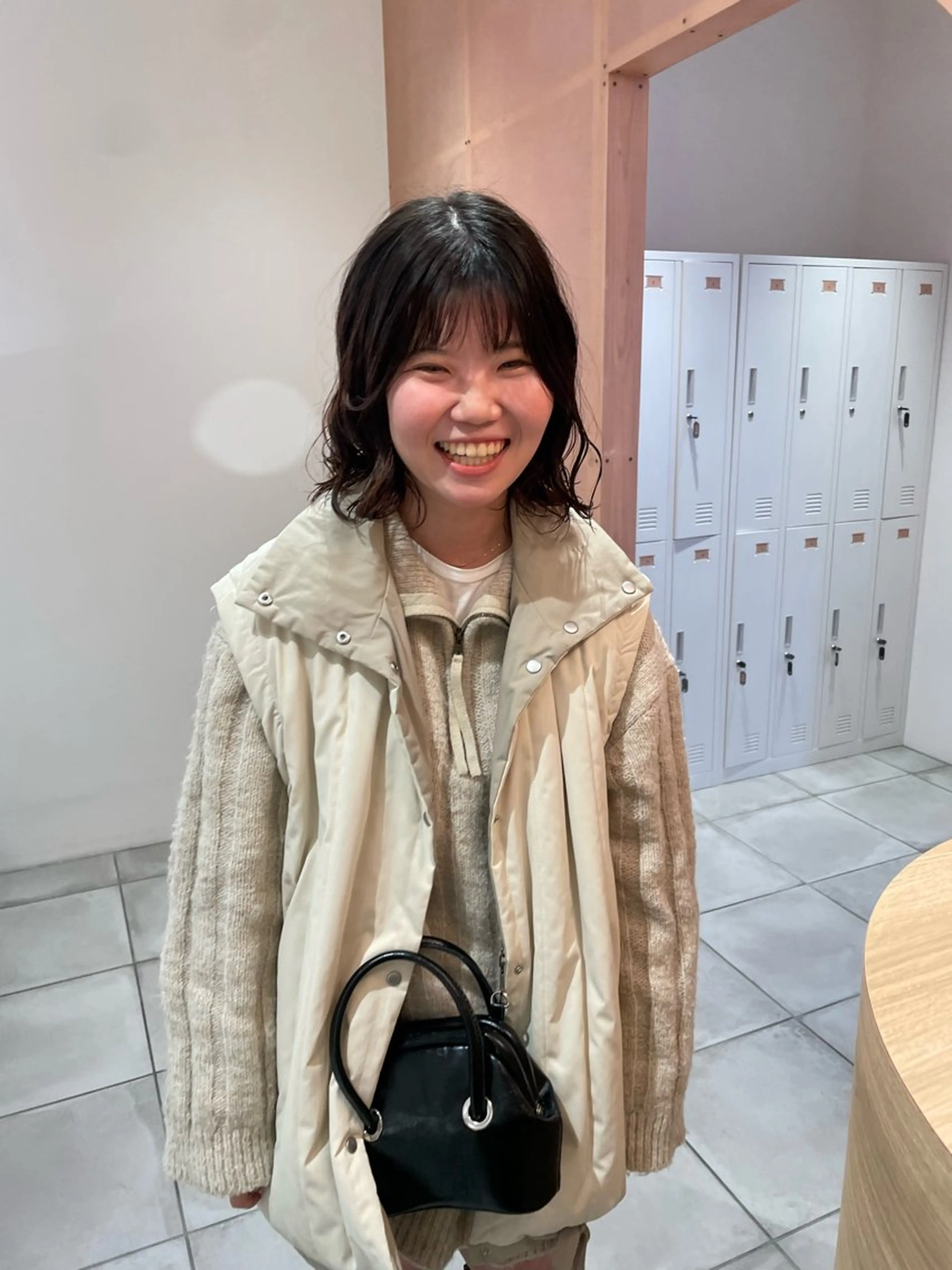 パーマ カット パーマ トリートメント 上平 綾菜のヘアスタイル