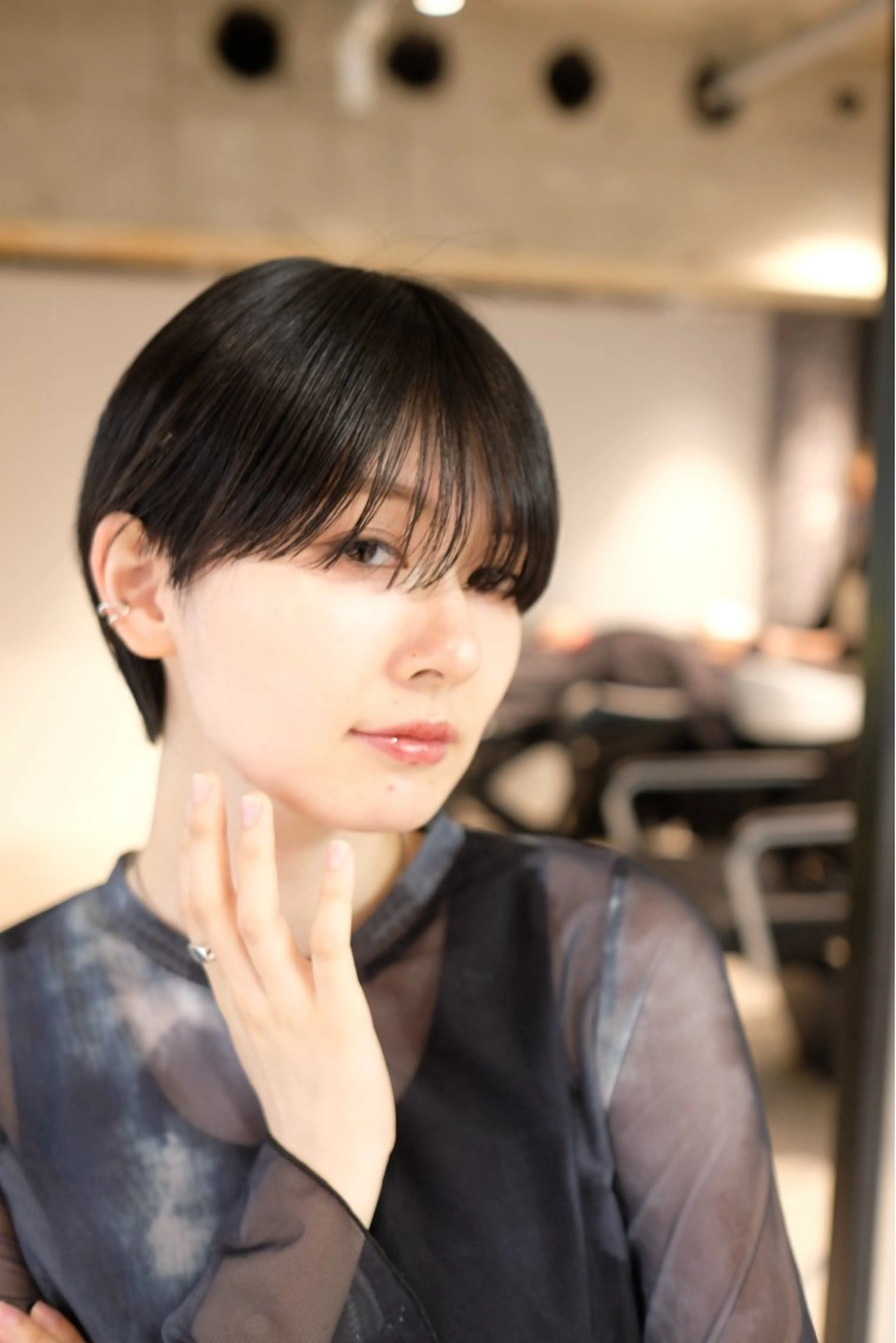 ショート ショートヘア トリートメント 田村 天のヘアスタイル