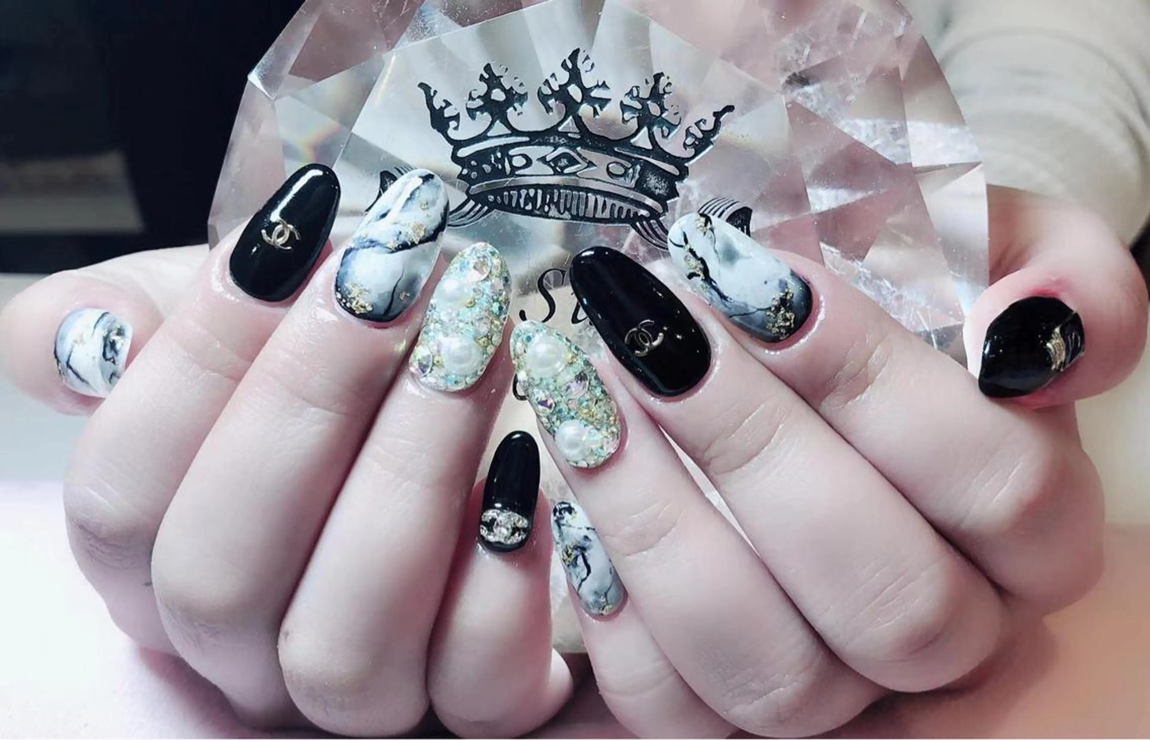 ネイル 長さだし専門店 M2　rikaのネイルデザイン