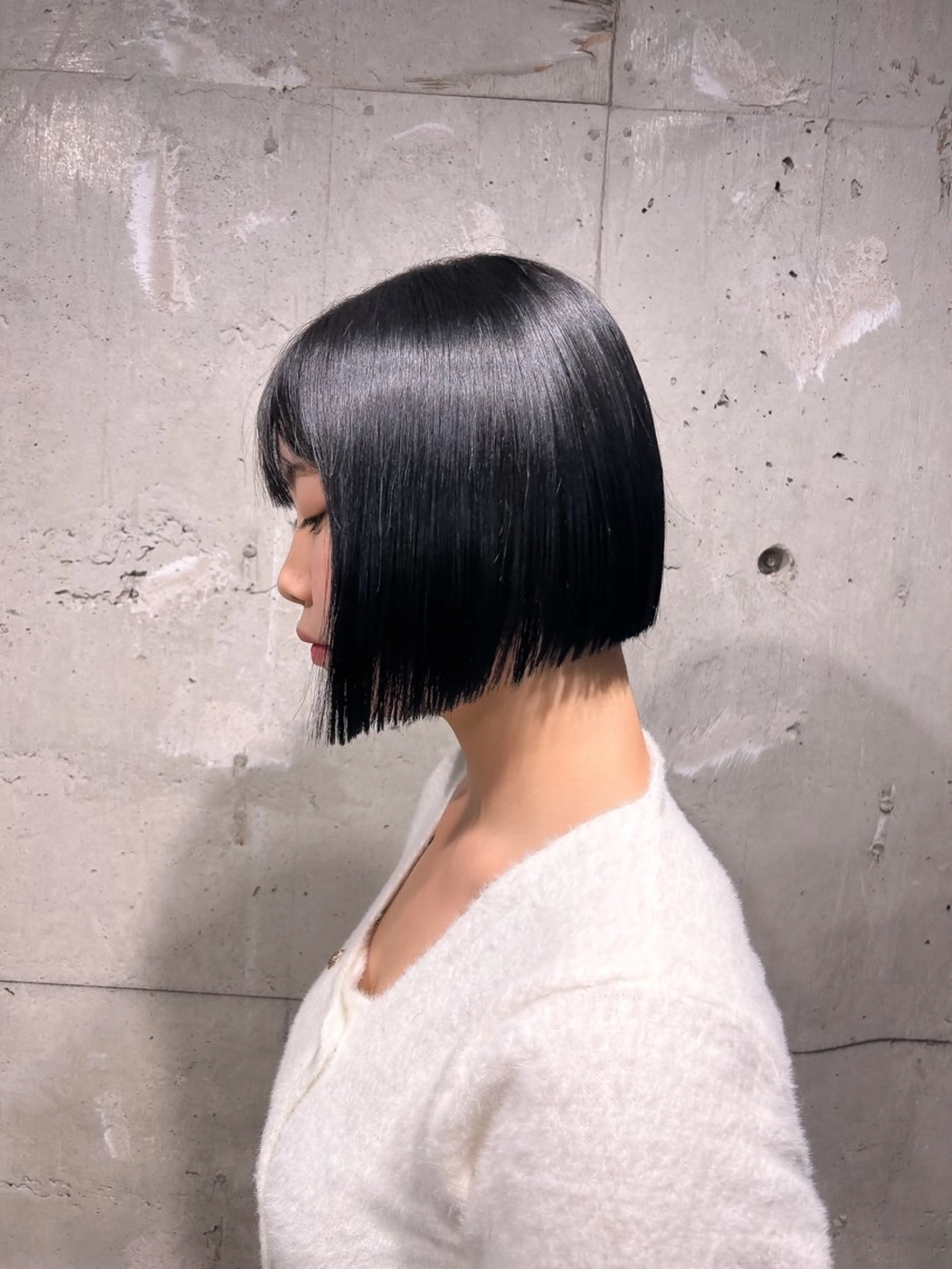 ショート カラー 切りっぱなしボブ ボブ 🫧ハイトーン🫧 TOPstylistのヘアスタイル