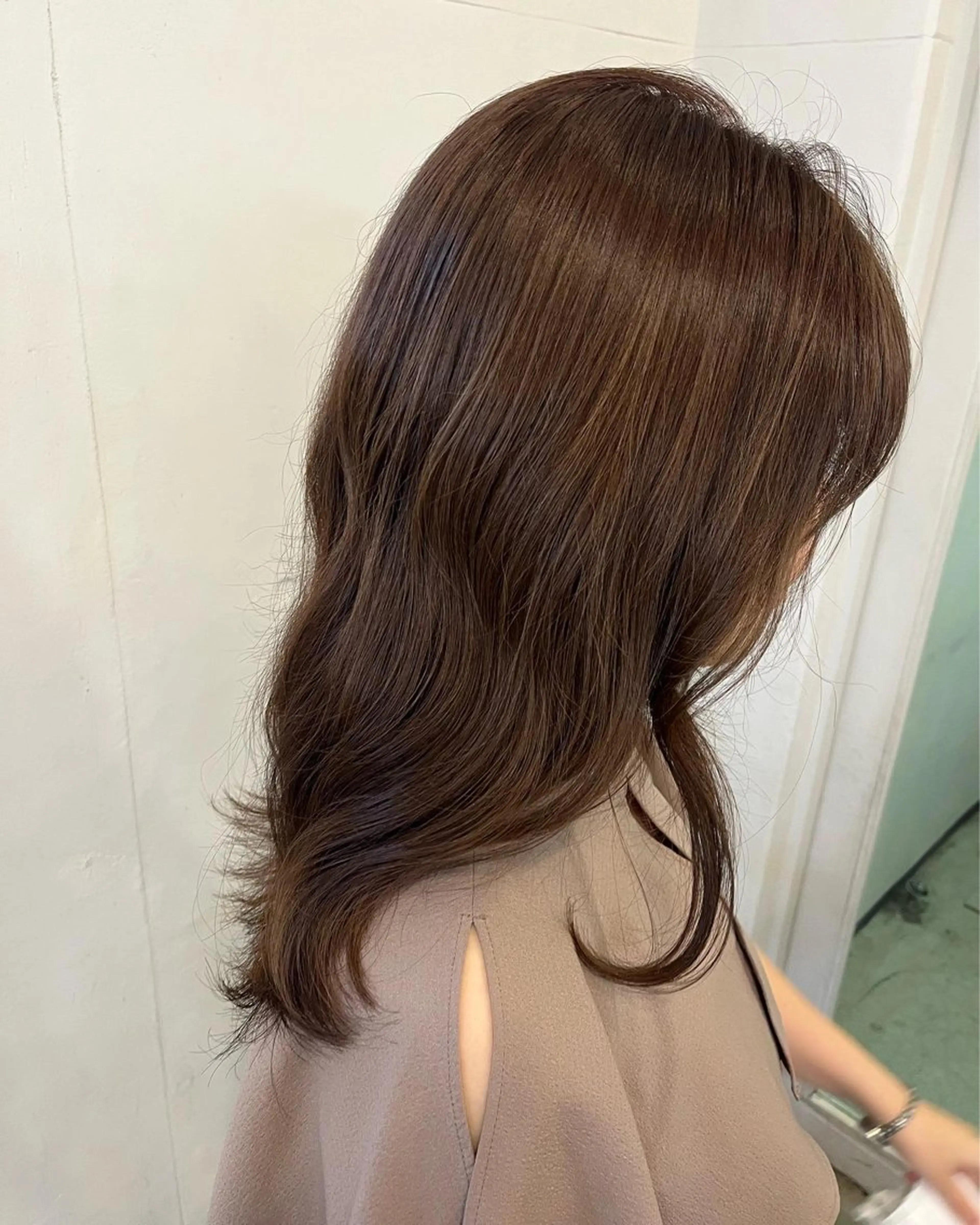 ロング カラー ヘアアレンジ hazuki🐈‍⬛ 透明感カラーのヘアスタイル
