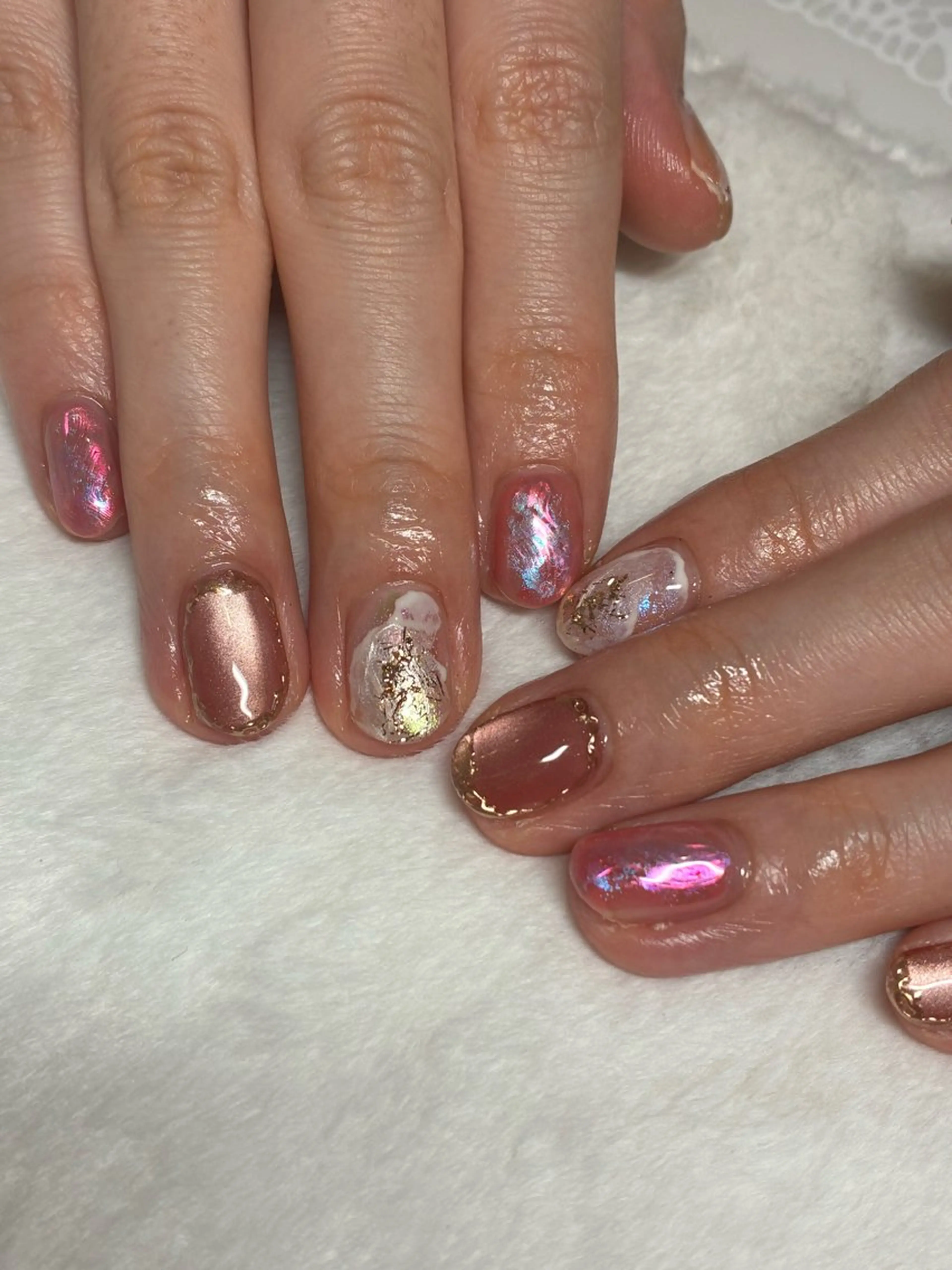 ネイル a:Qネイル /久米川のネイルデザイン