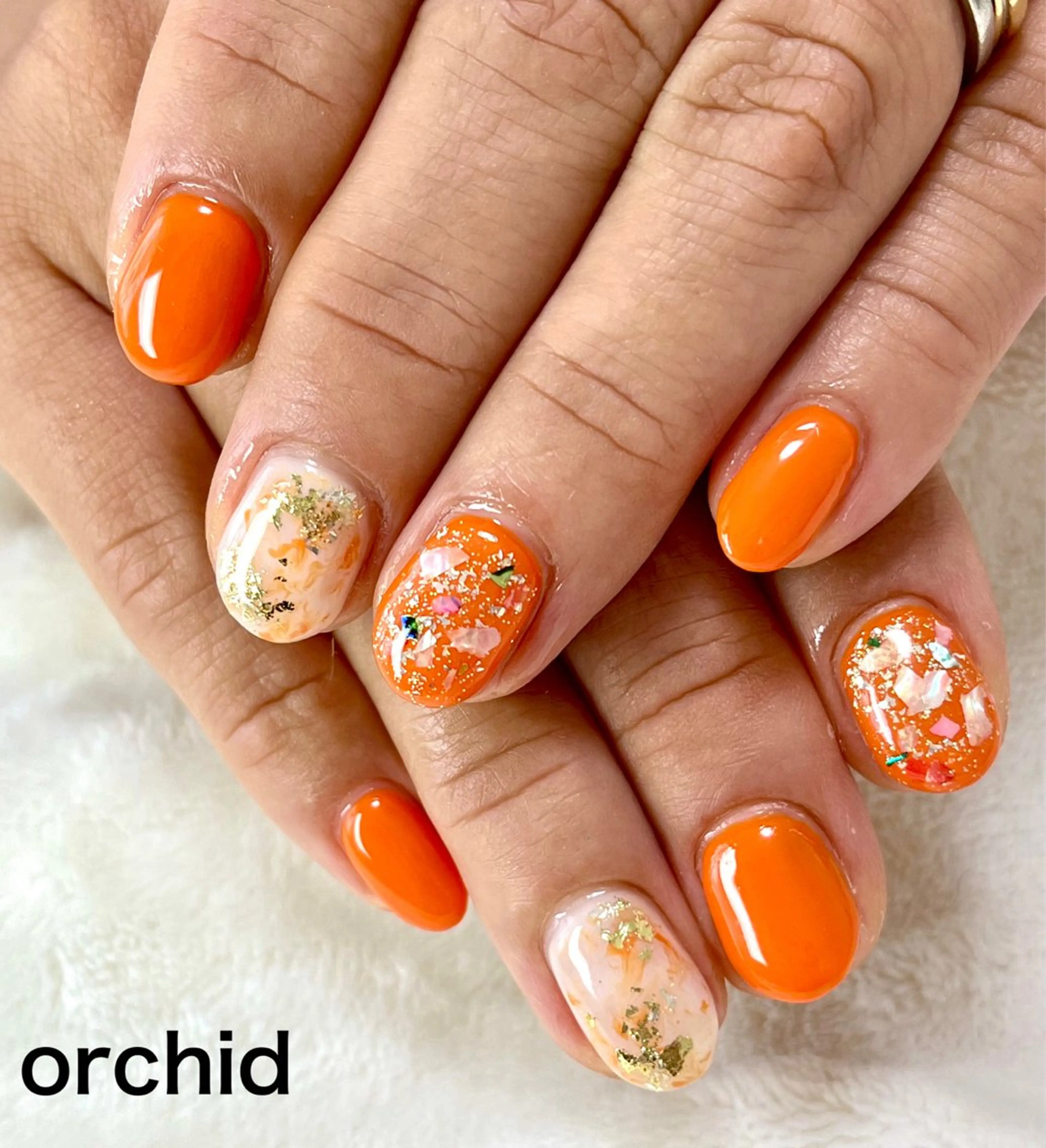 ネイル orchid ♡オーキッドのネイルデザイン