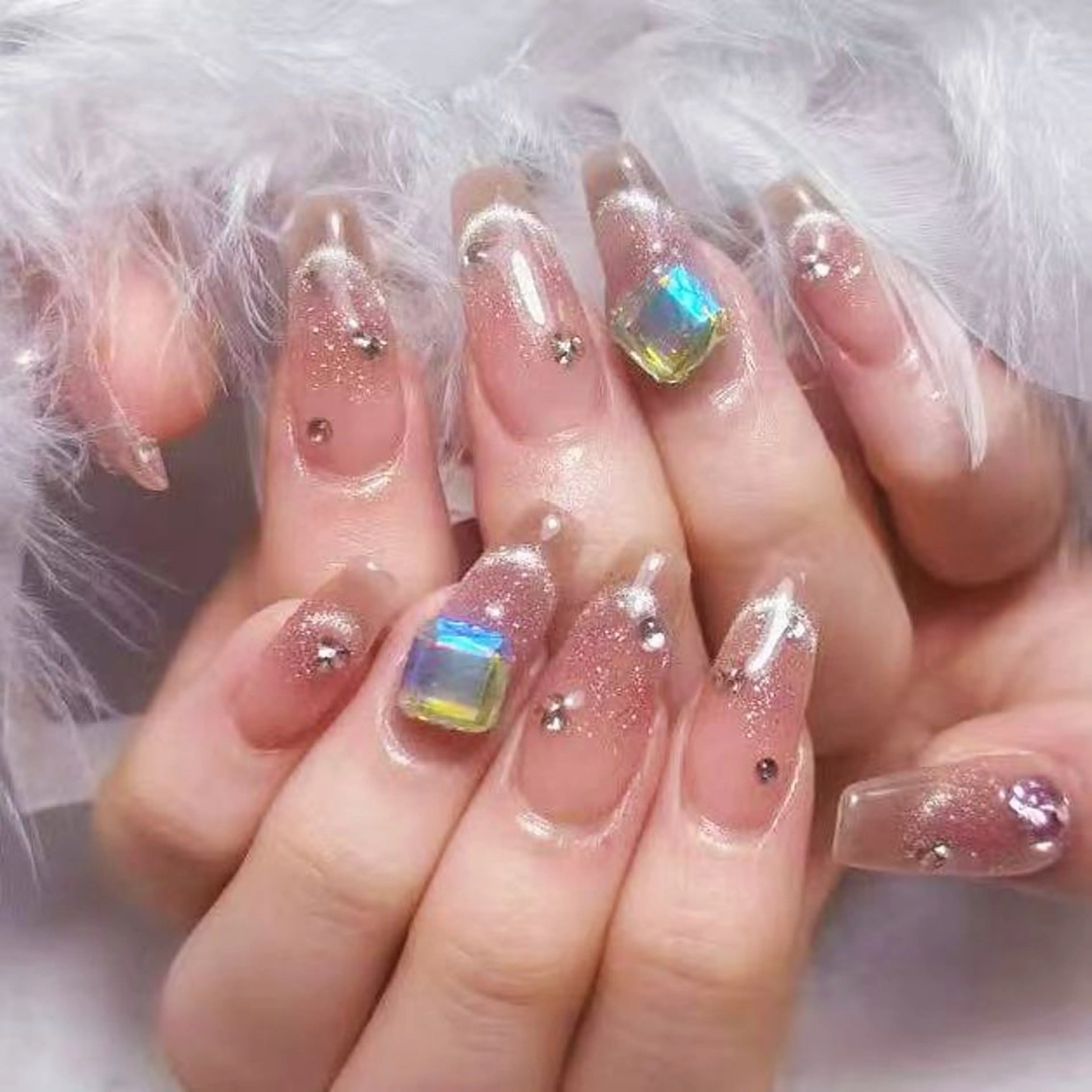 ネイル ハンドネイル ハンドケア Hana 🎗のネイルデザイン