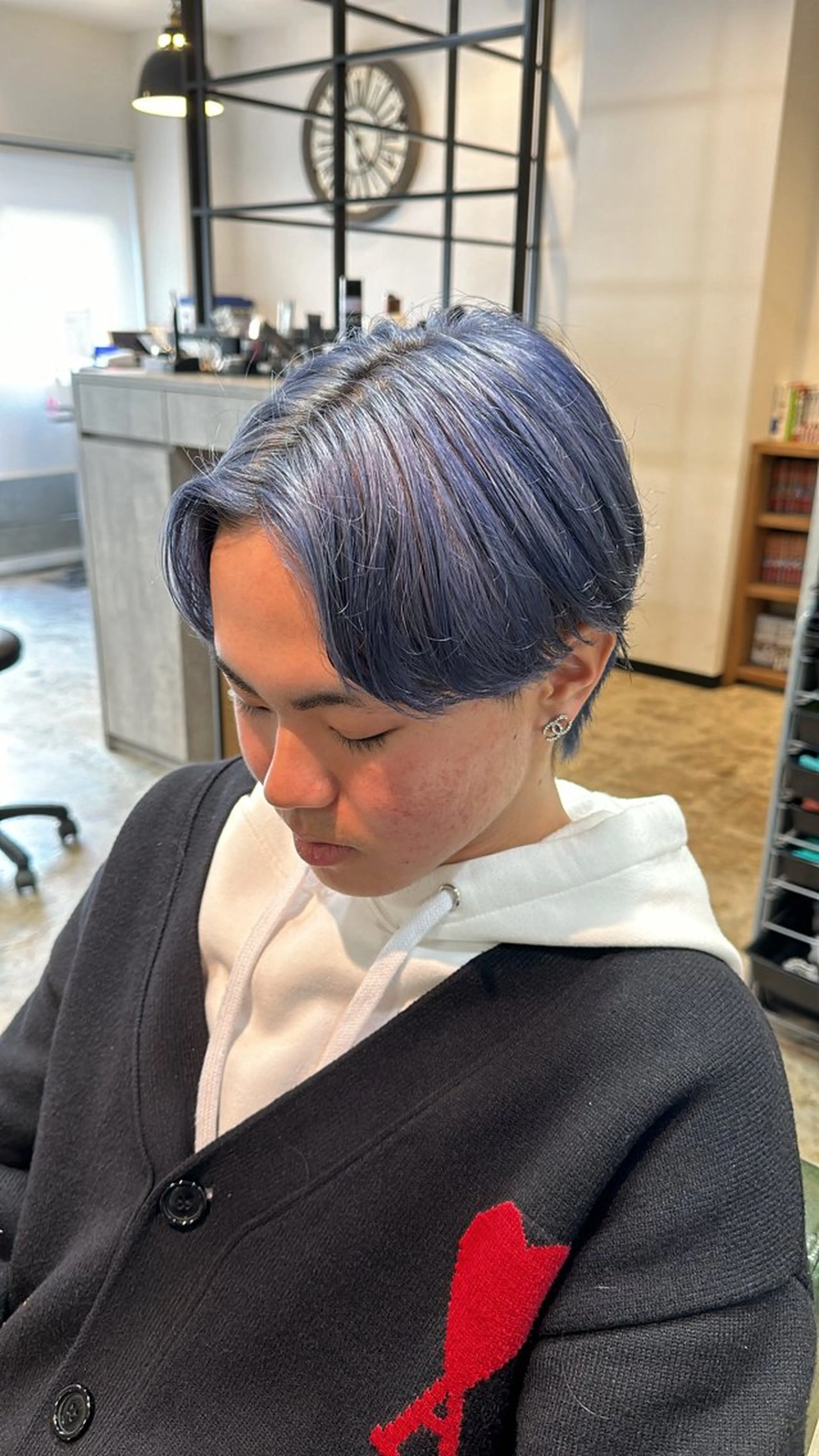 カラー メンズ メンズブリーチ ブリーチ ダブルカラー MEN'S SALON SOLEIL by alfRed所属・SOLEIL 白井 ／メンズ専門のヘアスタイル