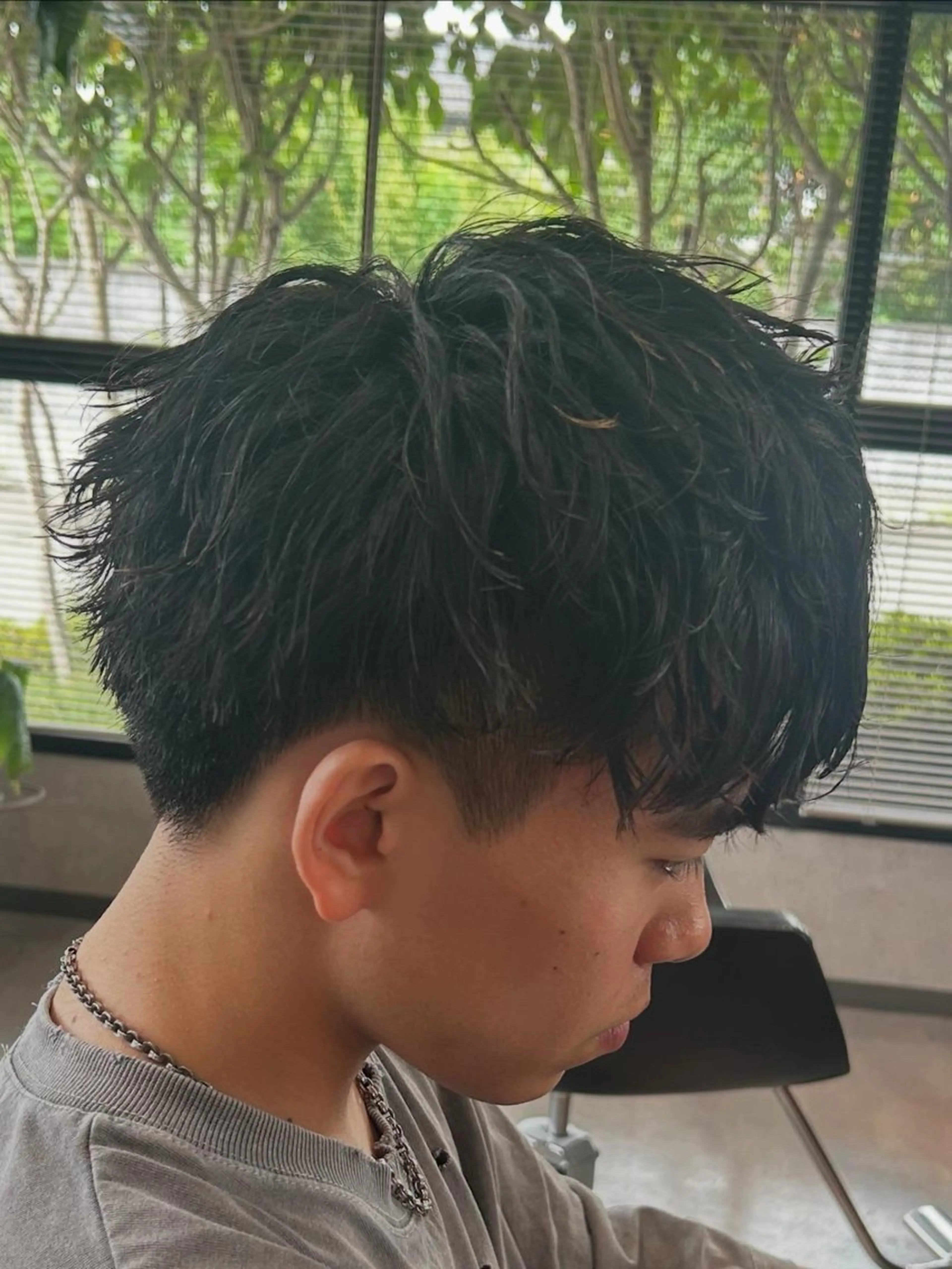 メンズ LATTE 前橋所属・蜂須賀 輝のヘアスタイル