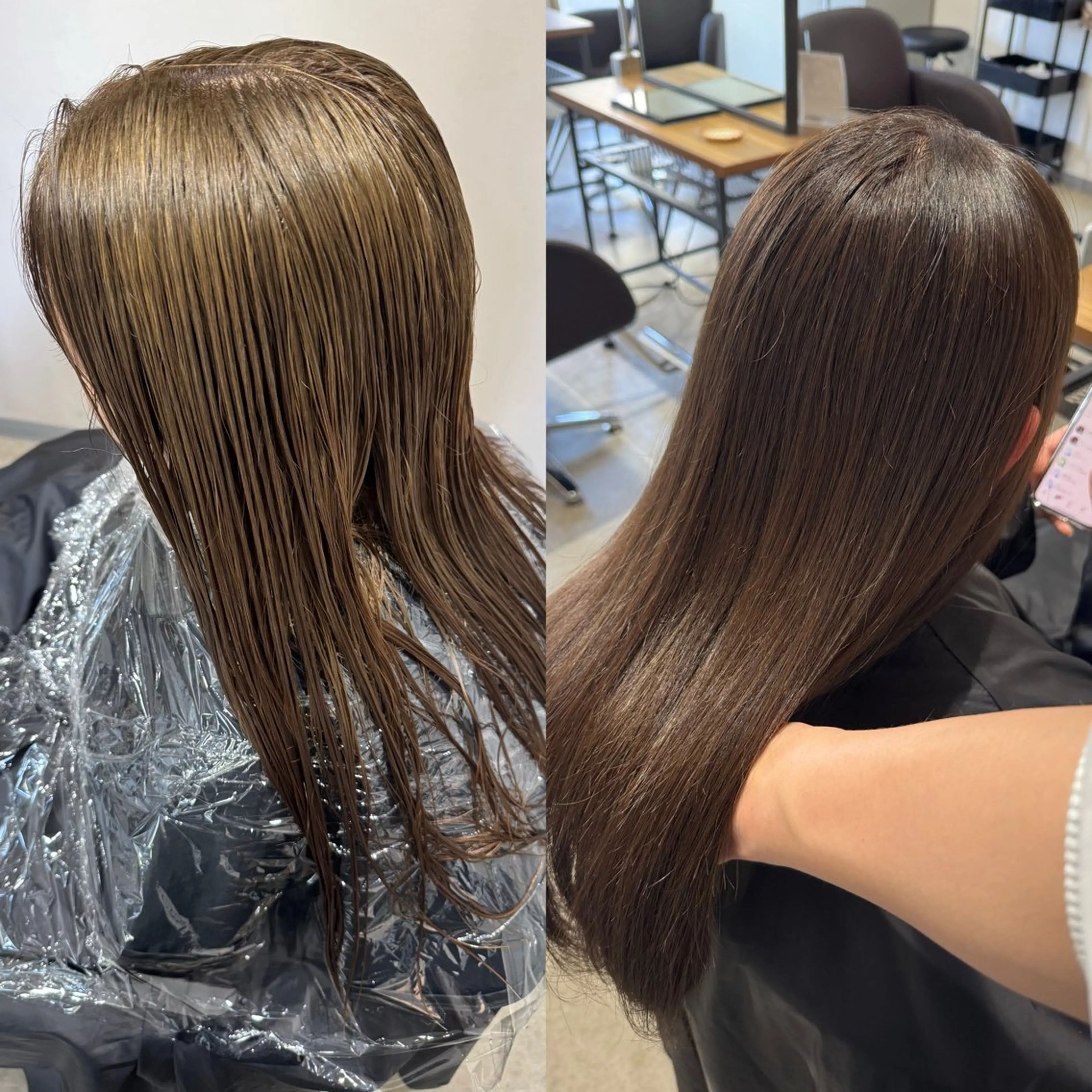 セミロング ✨髪質改善美髪矯正✨ ボブ/韓国レイヤー✨のヘアスタイル