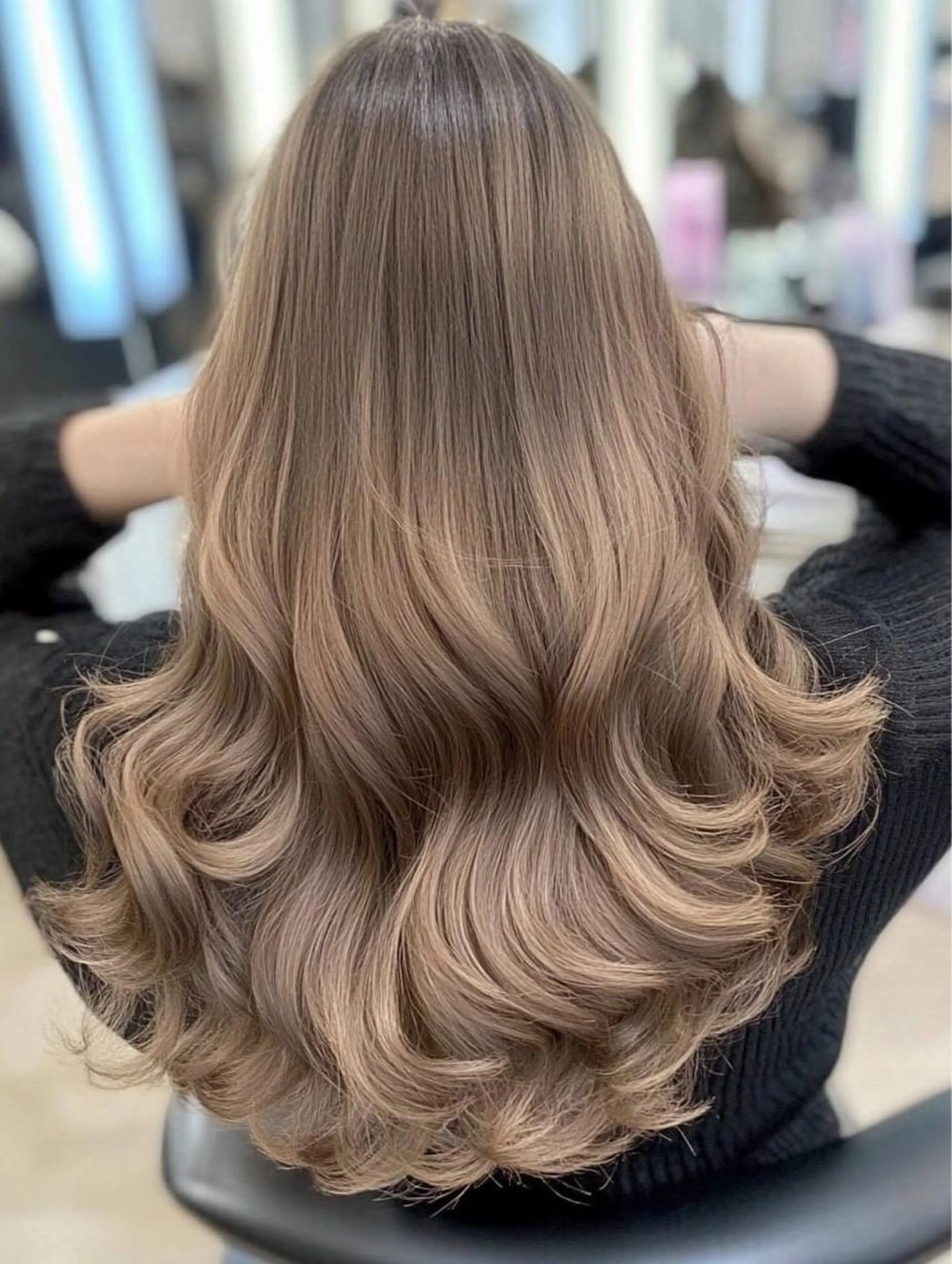 ロング カラー ヘアカラー トリートメント 森山 謙斗のヘアスタイル