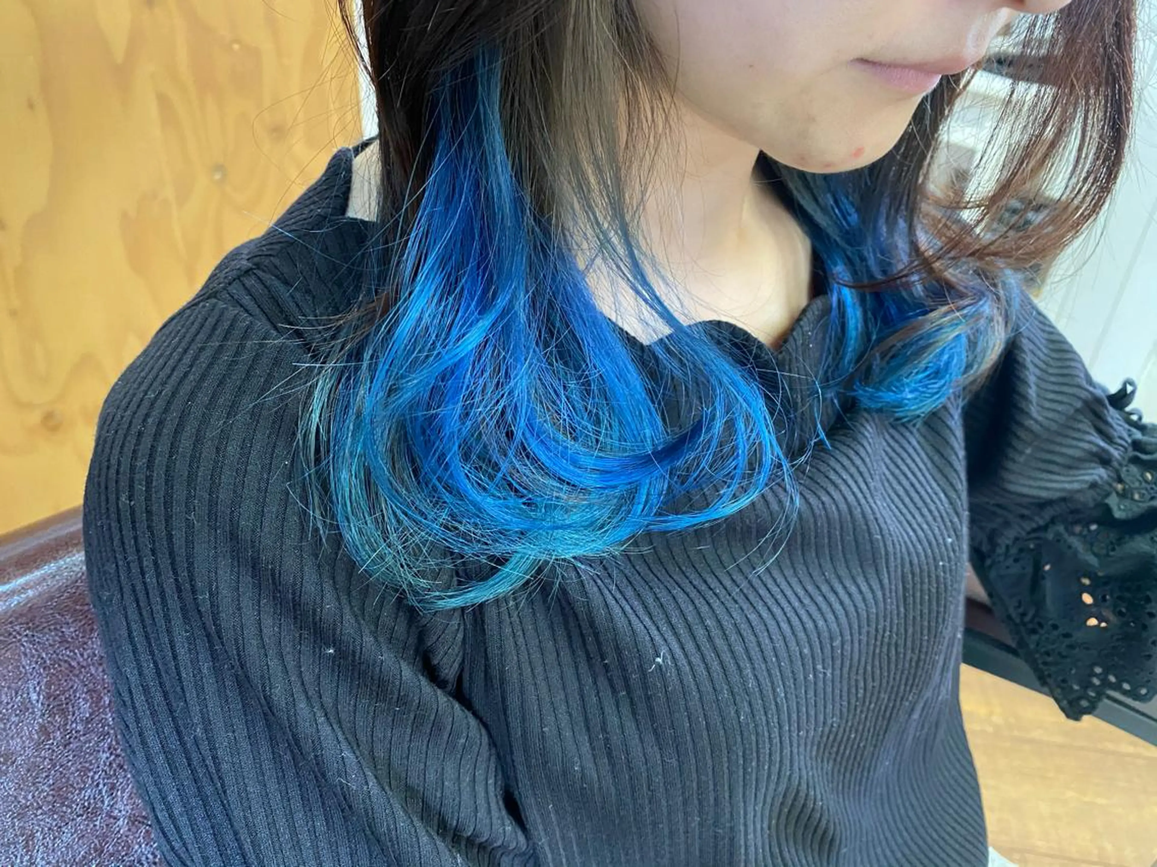 セミロング 西尾 隆介のヘアスタイル