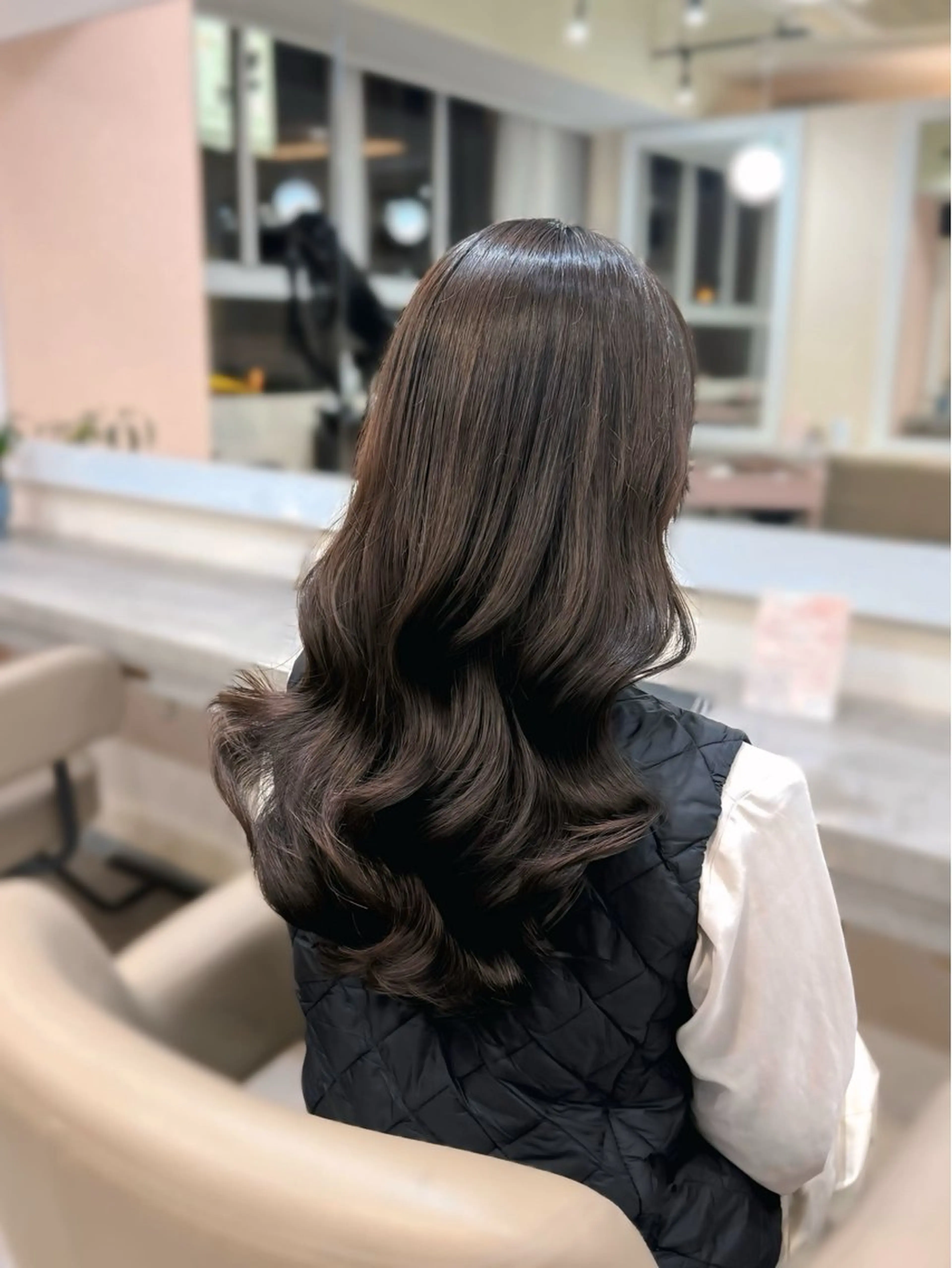 セミロング セミロングパーマ ace share salon所属・韓国風パーマ/ 菅沼 成郷のヘアスタイル