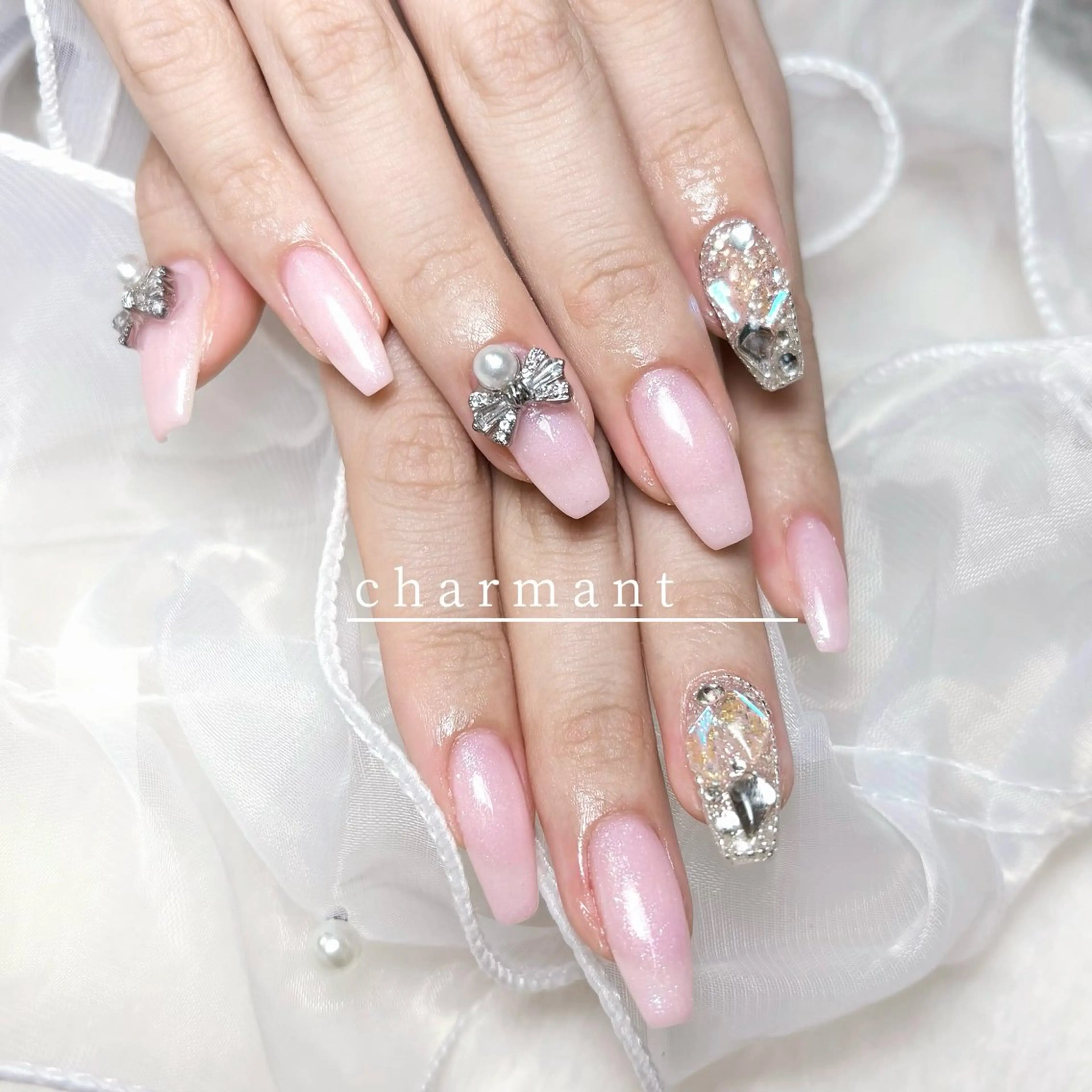 ネイル ハンドネイル charmant momokaのネイルデザイン