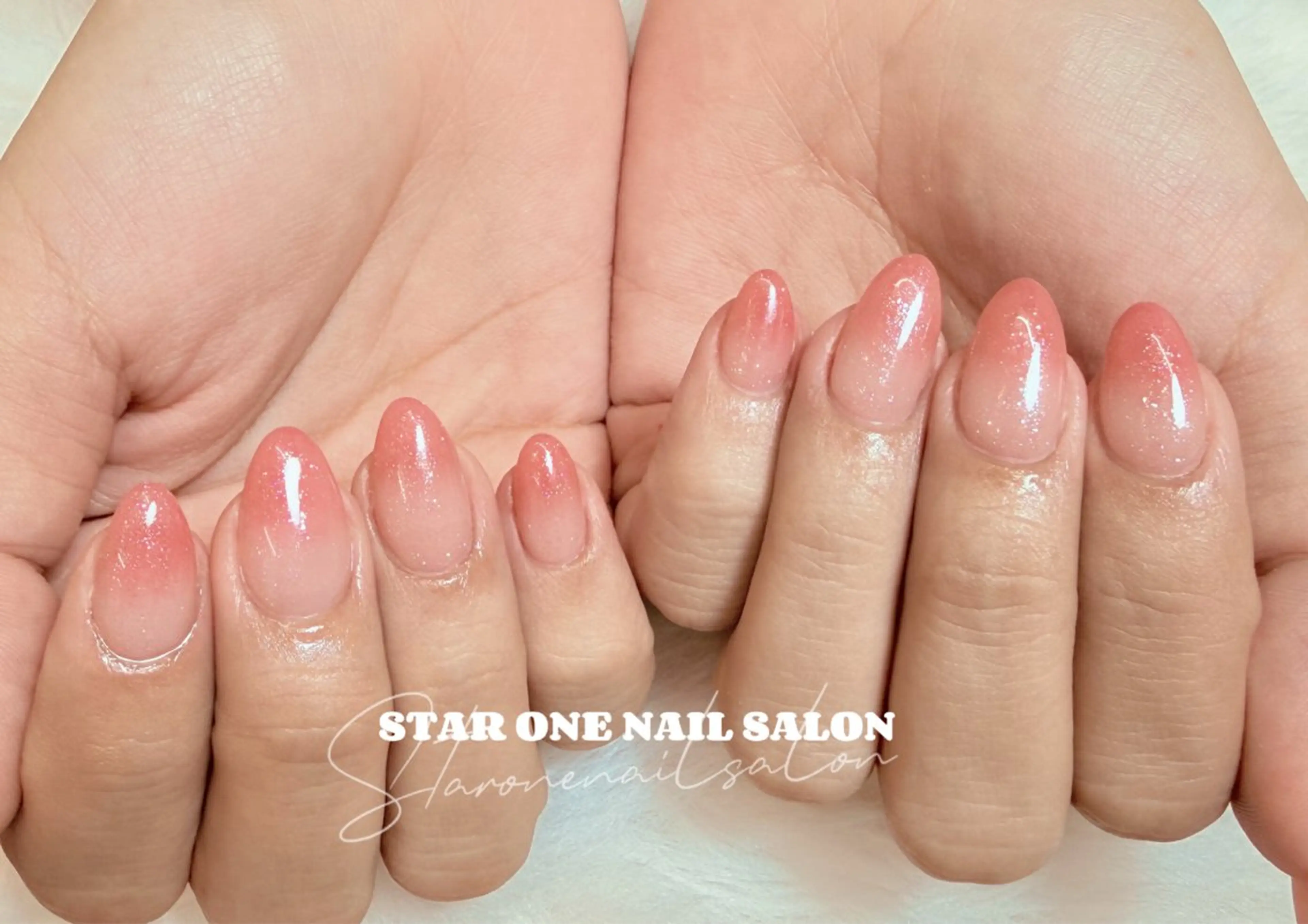 ネイル ハンドネイル 星 あみのネイルデザイン