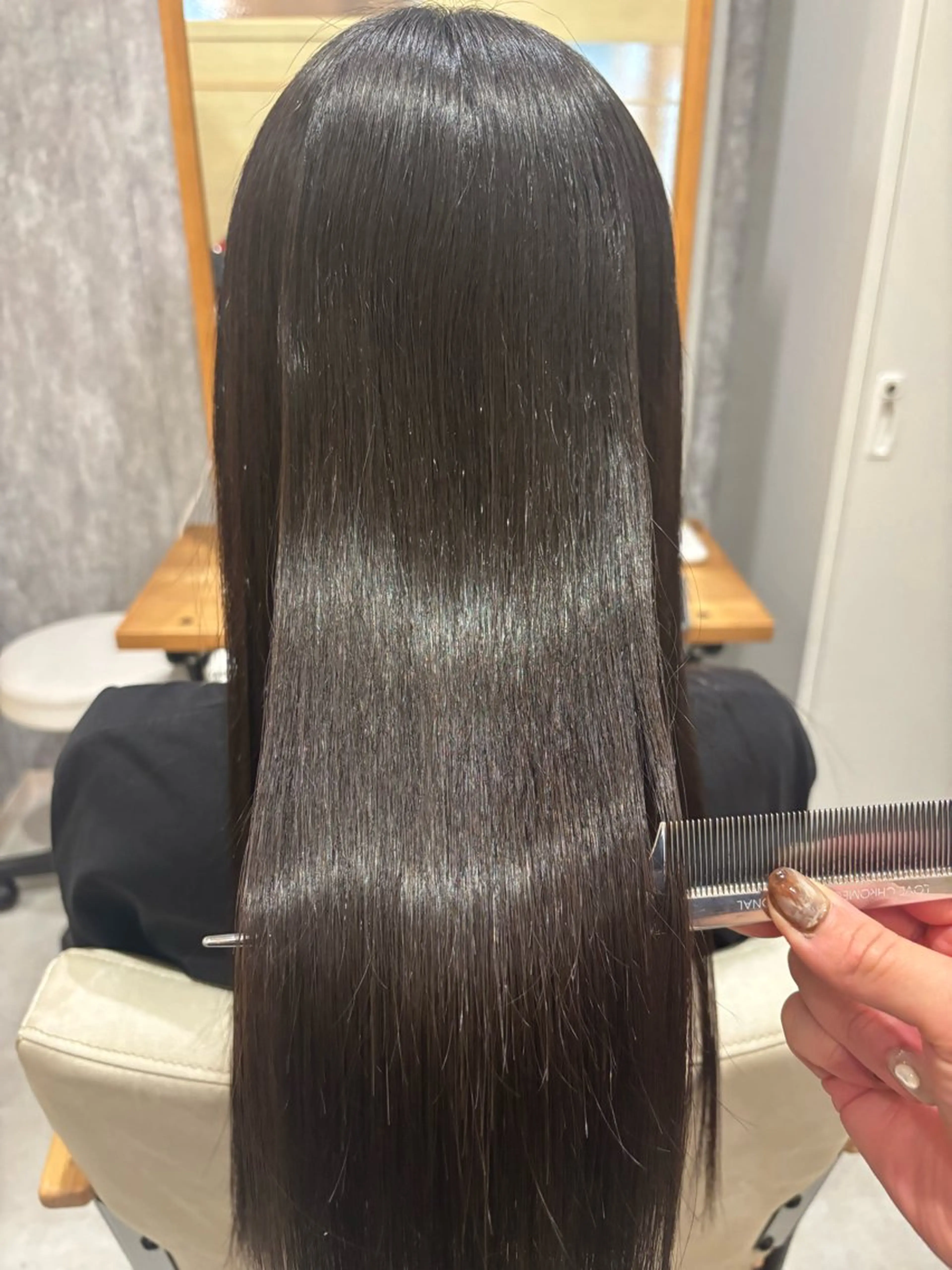 ロング KAEDE💖 縮毛矯正/艶カラーのヘアスタイル