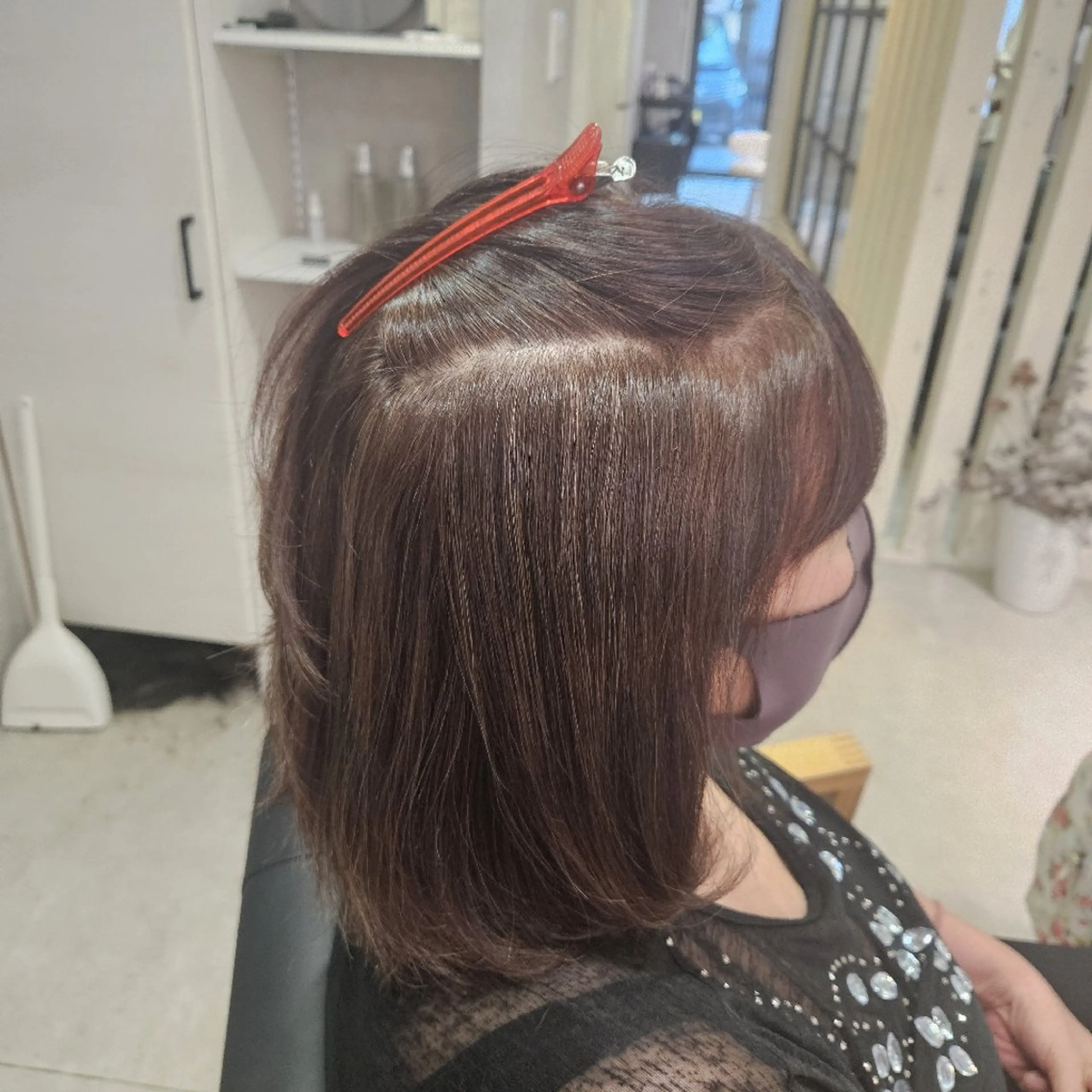 ミディアム カラー ハイライトカラー ハイライト Neuk所属・髪質改善/白髪ぼかし SHIONのヘアスタイル