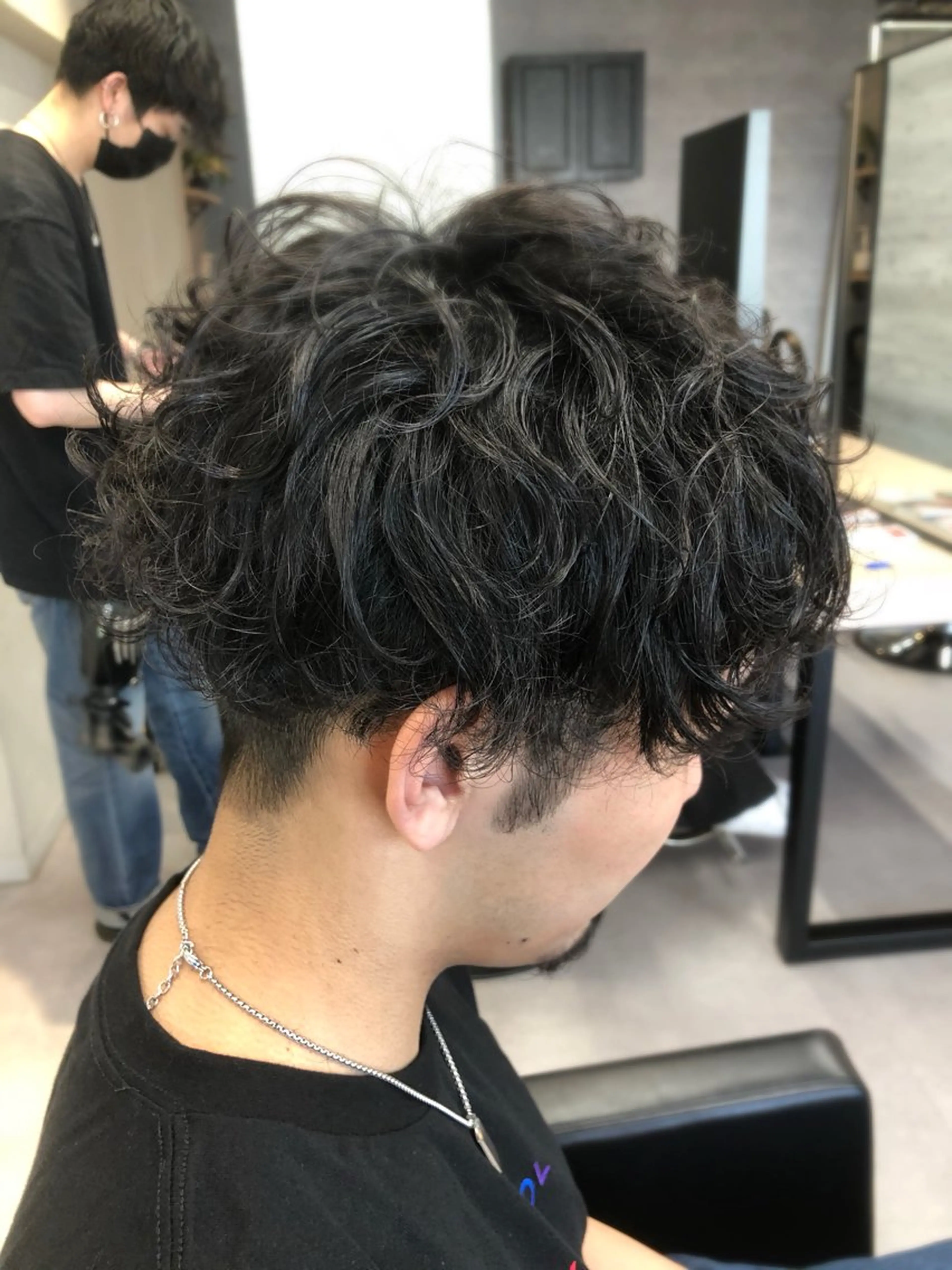 ショート パーマ メンズ 🪞個室サロン/韓国 艶髪/keito🪞のヘアスタイル