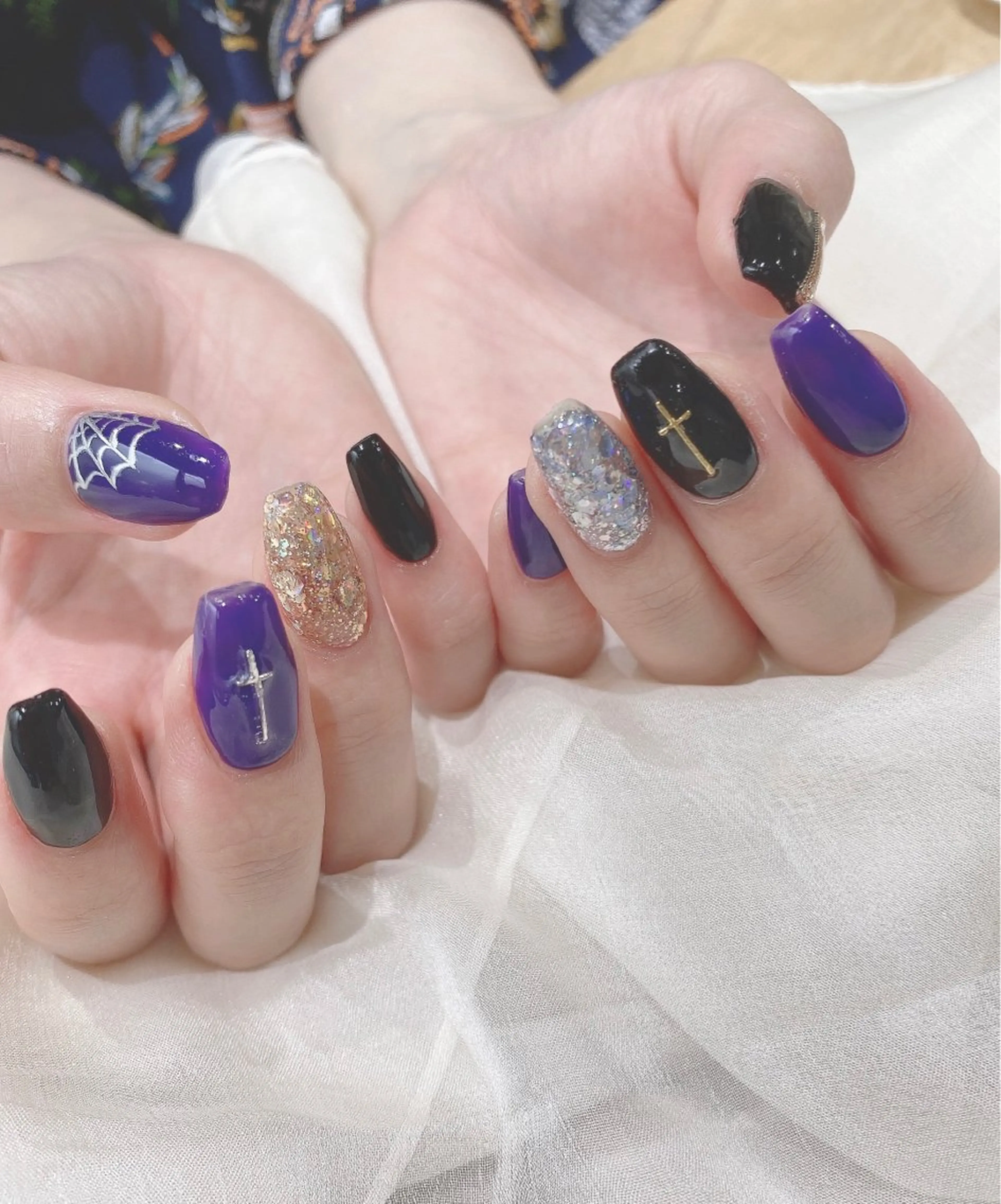 ミディアム ハンドネイル JNA認定講師🌸 RIEのネイルデザイン