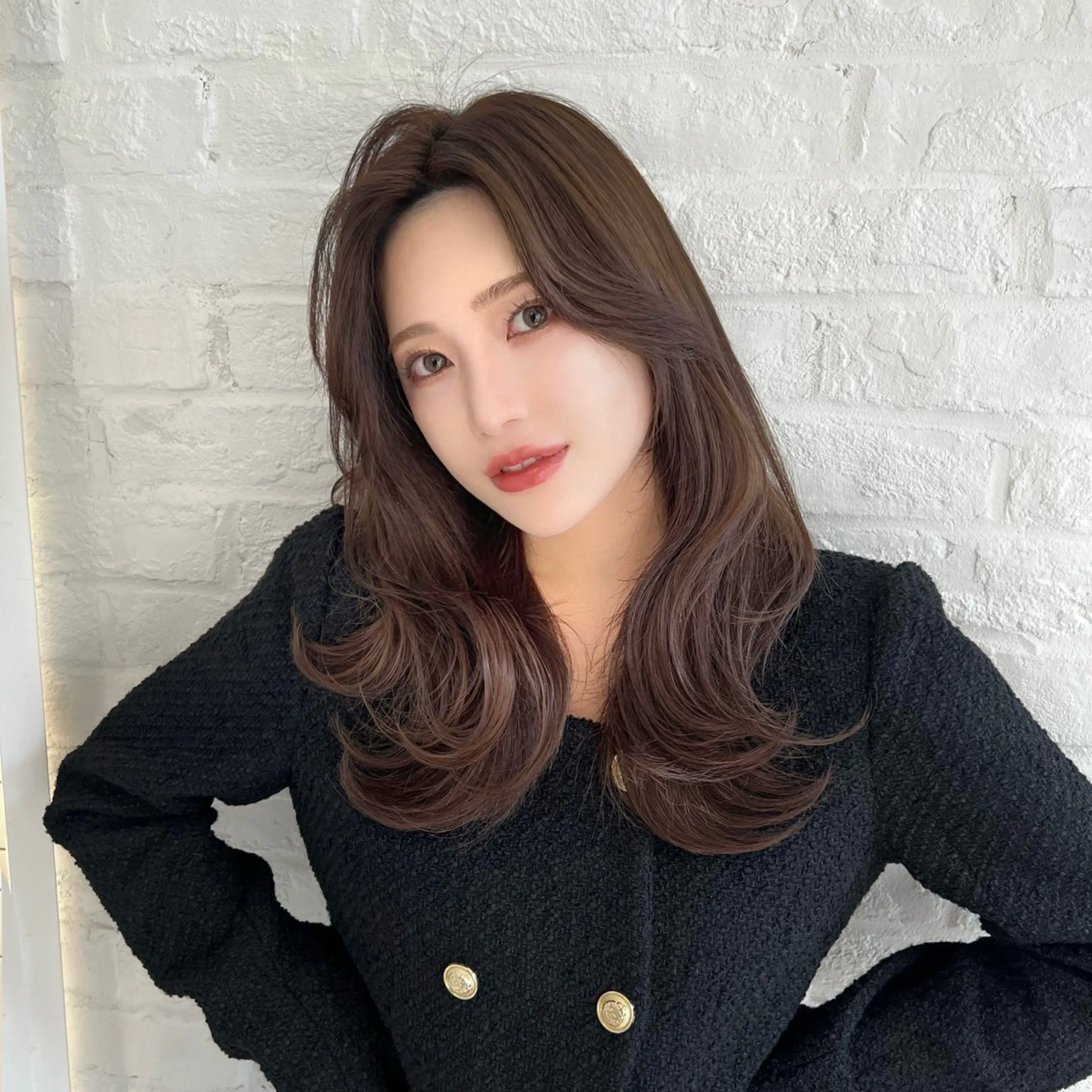 セミロング 映える顔まわり/前髪 特化 💗 ユキマのヘアスタイル