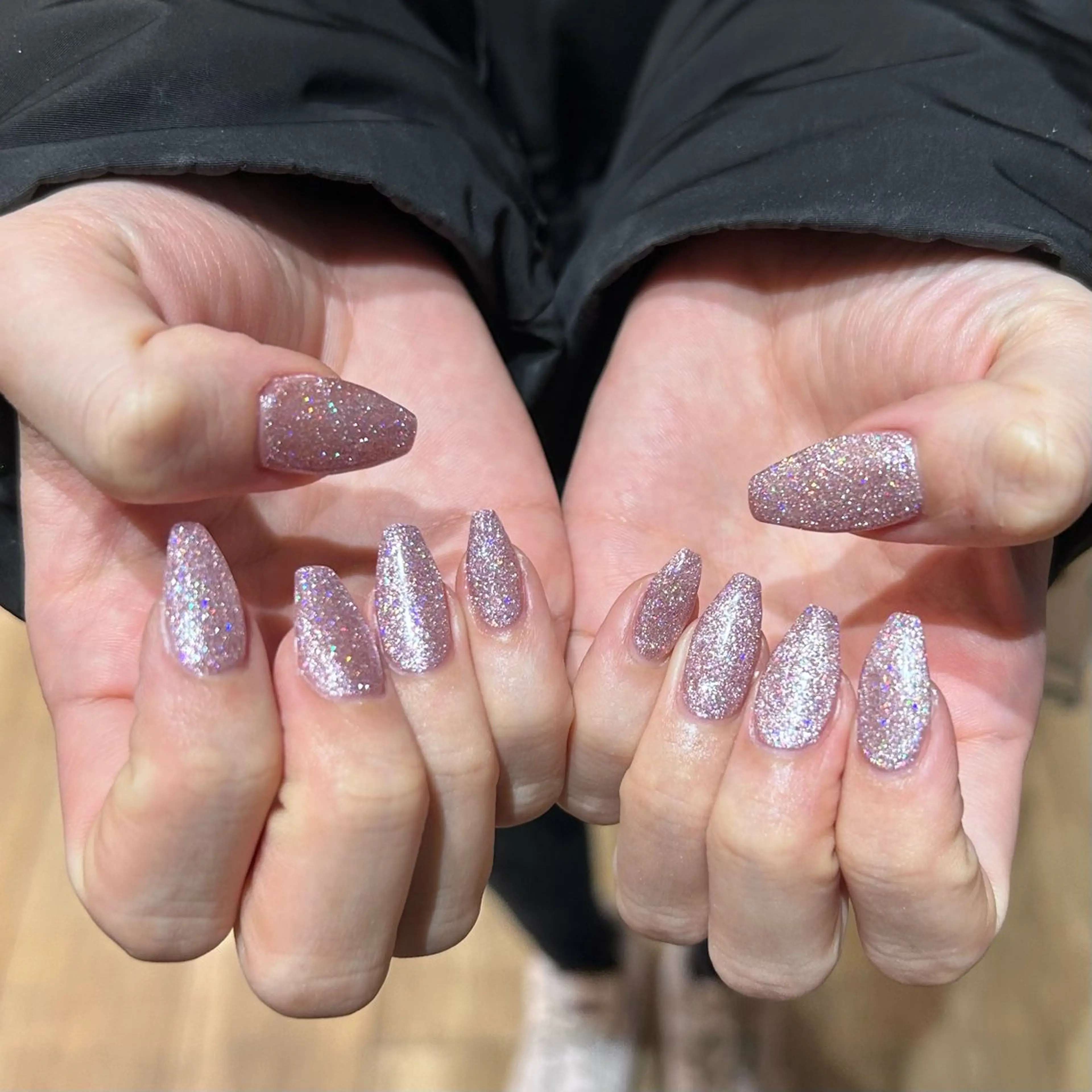 【オフなし】マグネットワンカラーネイルの写真