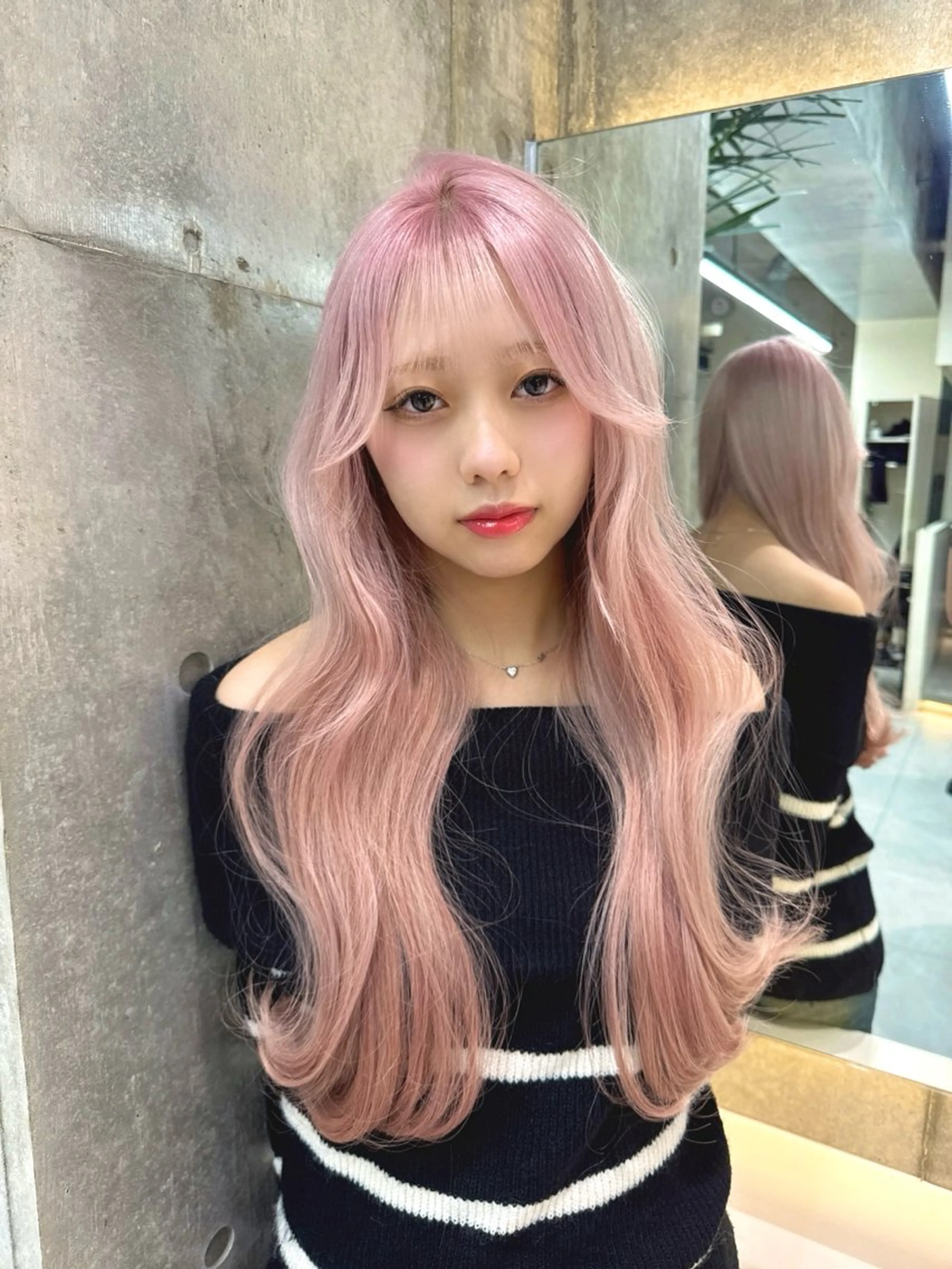 ロング ヘアカラー トリートメント ゆーだい🇰🇷韓国 🇰🇷×髪質改善のヘアスタイル