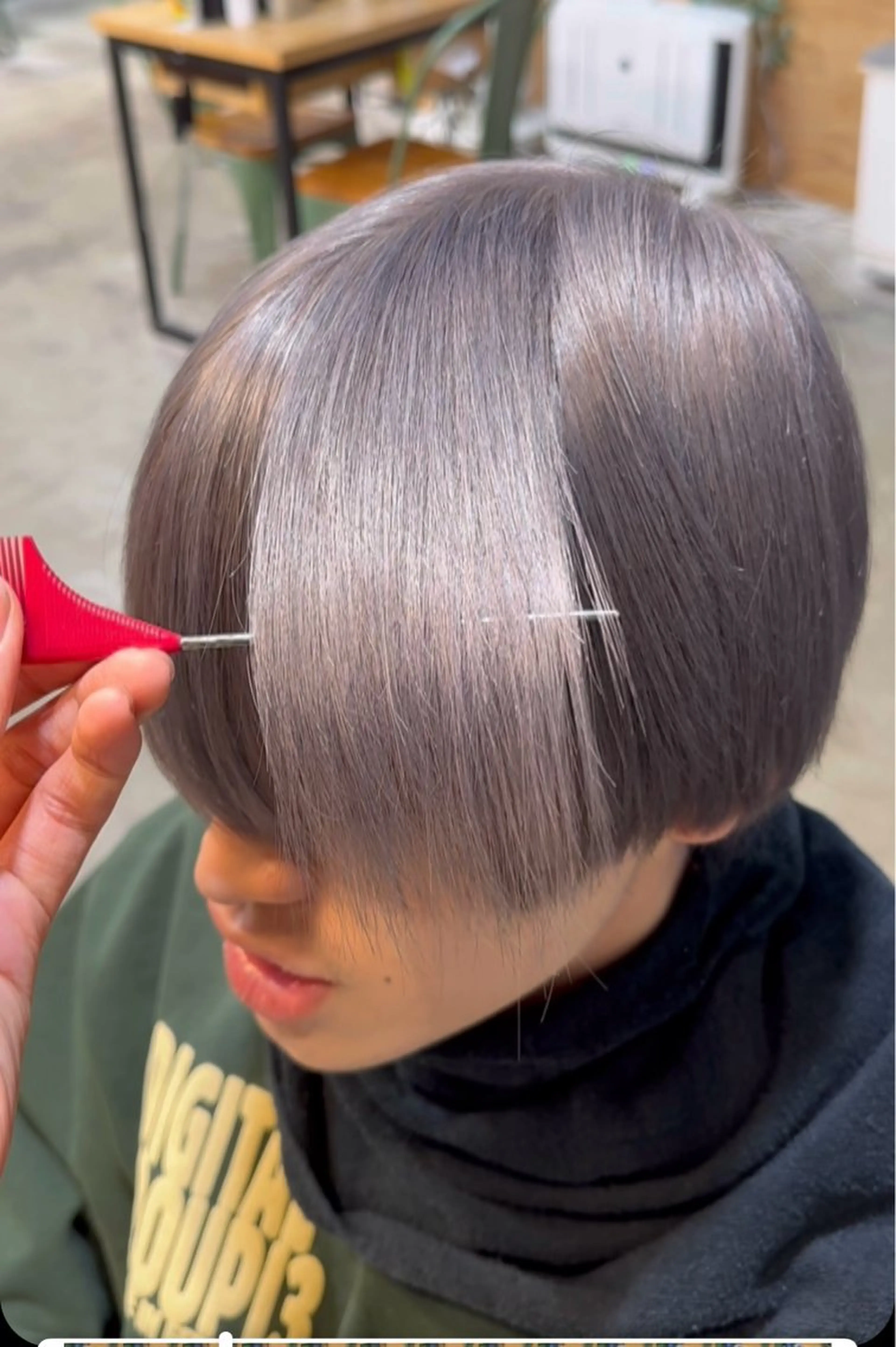 ショート カラー CREST所属・谷口 怜音のヘアスタイル