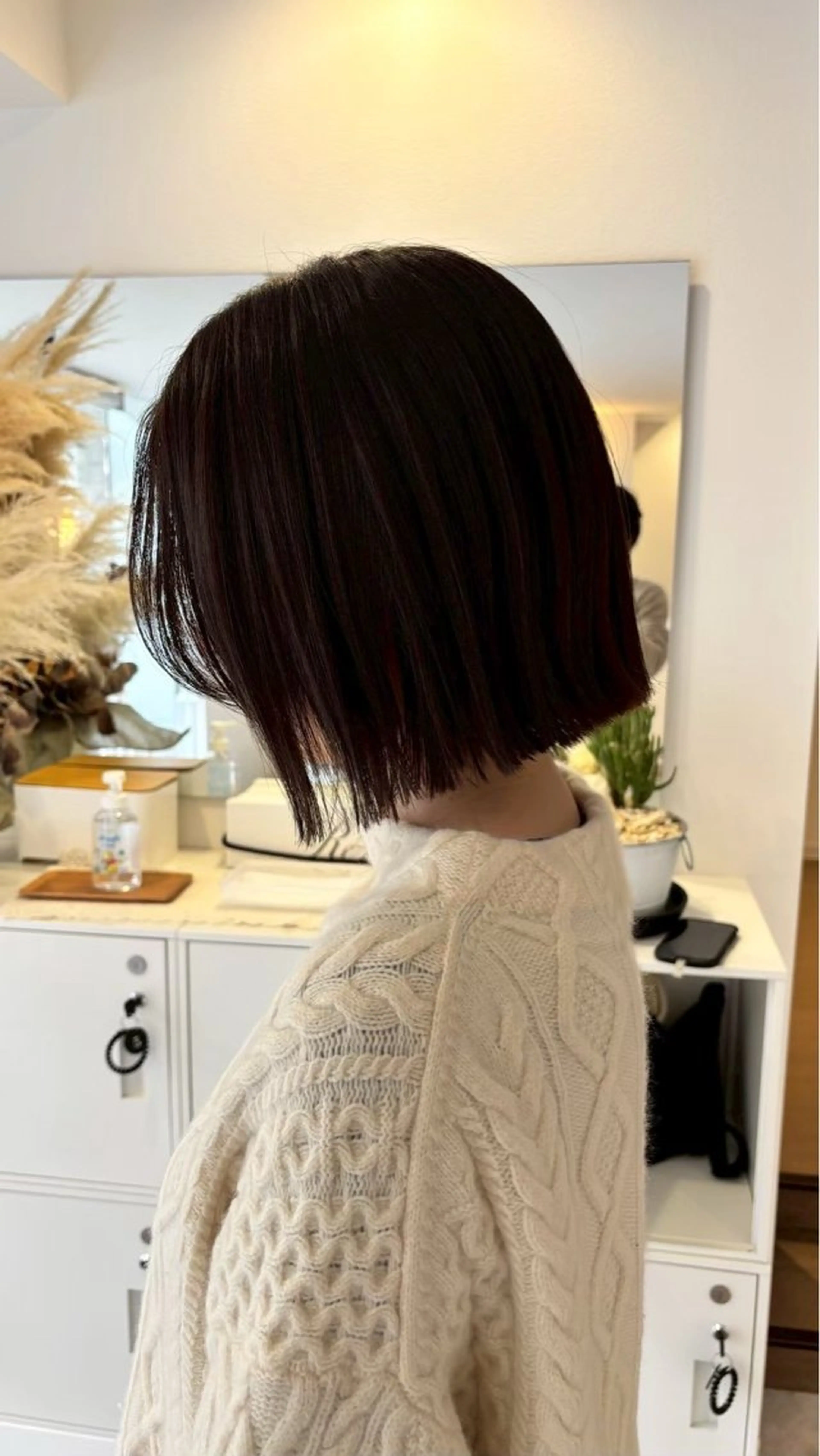 ショート 新井 美優のヘアスタイル