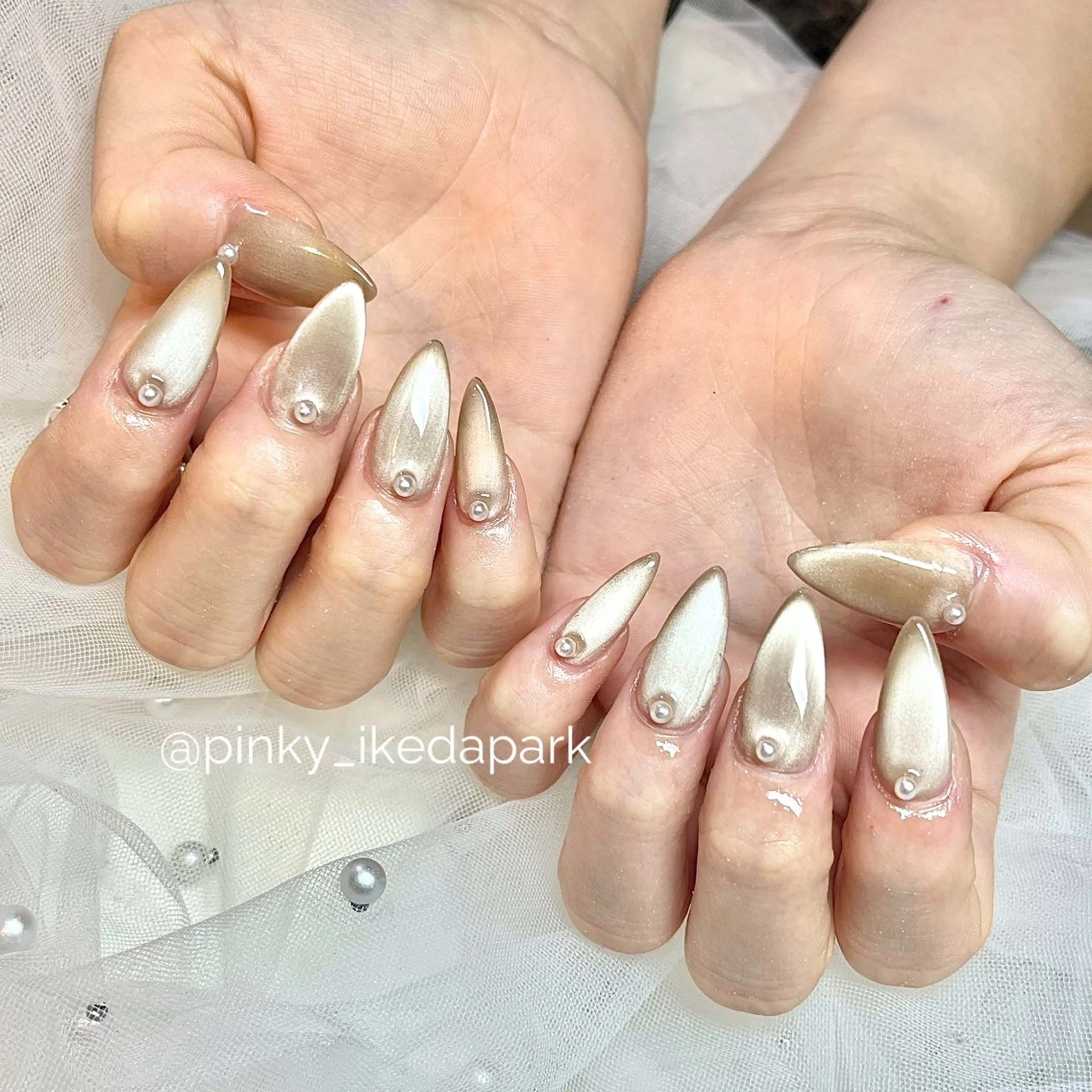 ネイル ハンドネイル PINKY nail所属・ピンキー 池田公園店のネイルデザイン