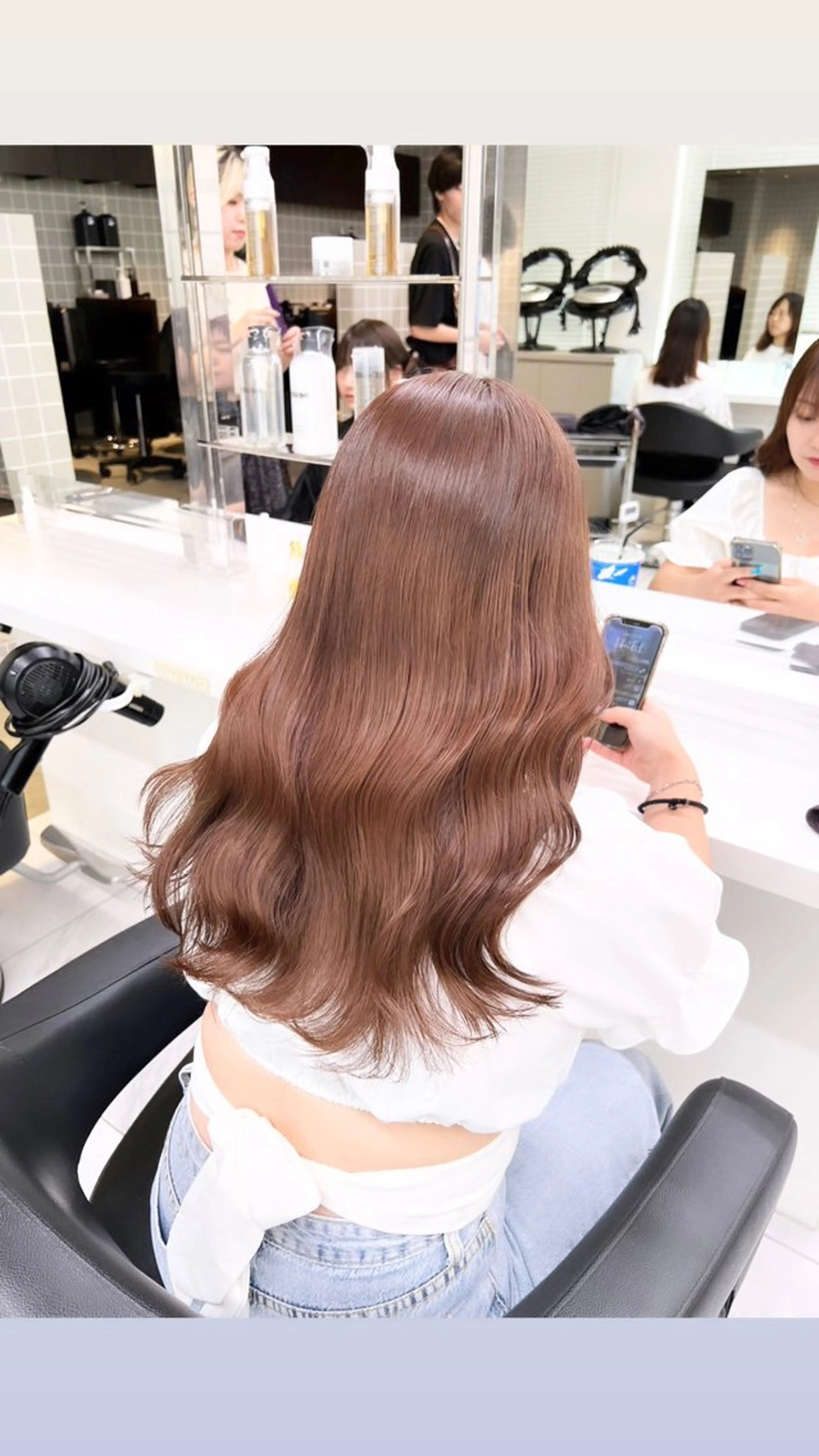 ロング カラー 韓国レイヤーカット /REIのヘアスタイル