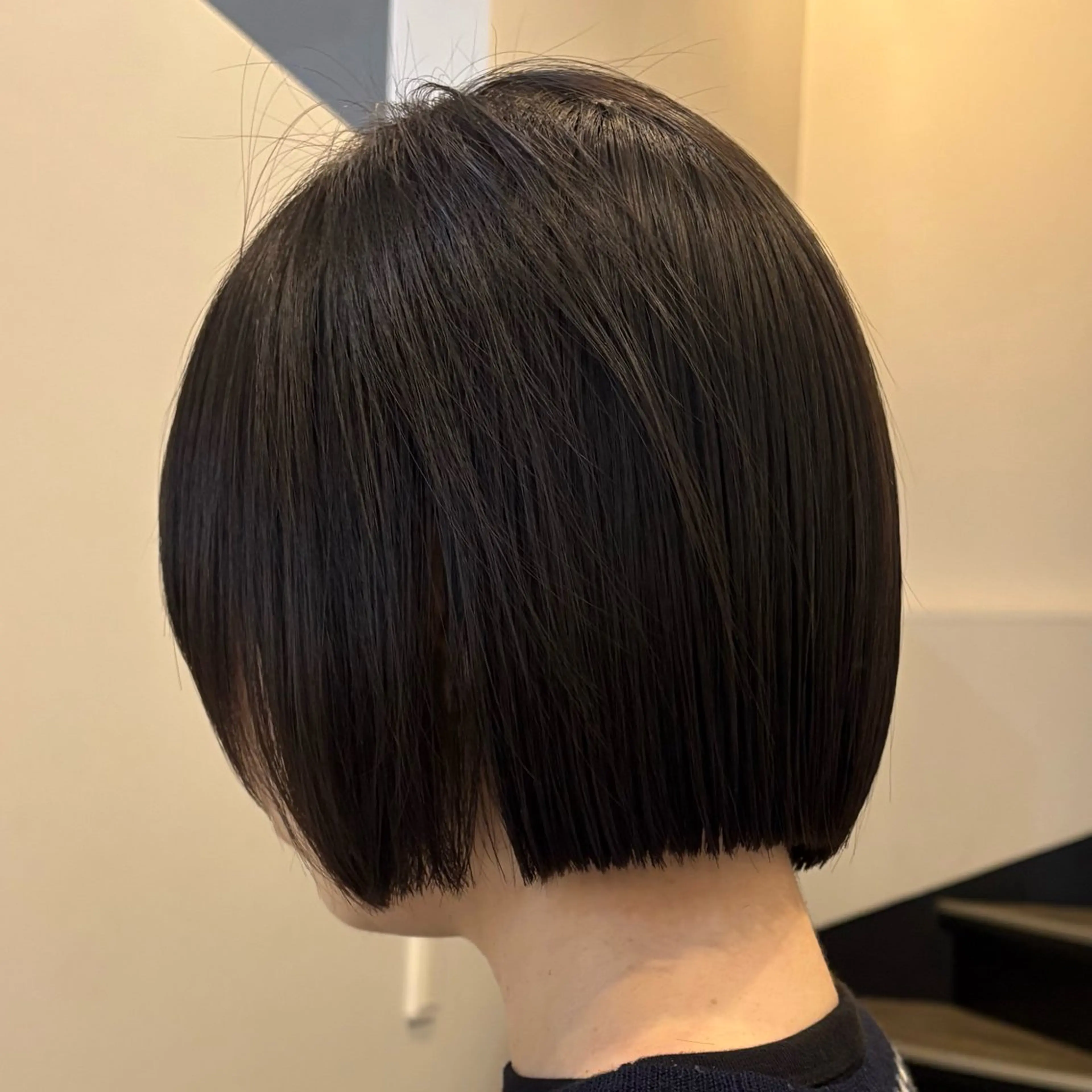 ショート 切りっぱなしボブ ボブ カット みさき/レイヤー/ハ イトーン指名No.1のヘアスタイル