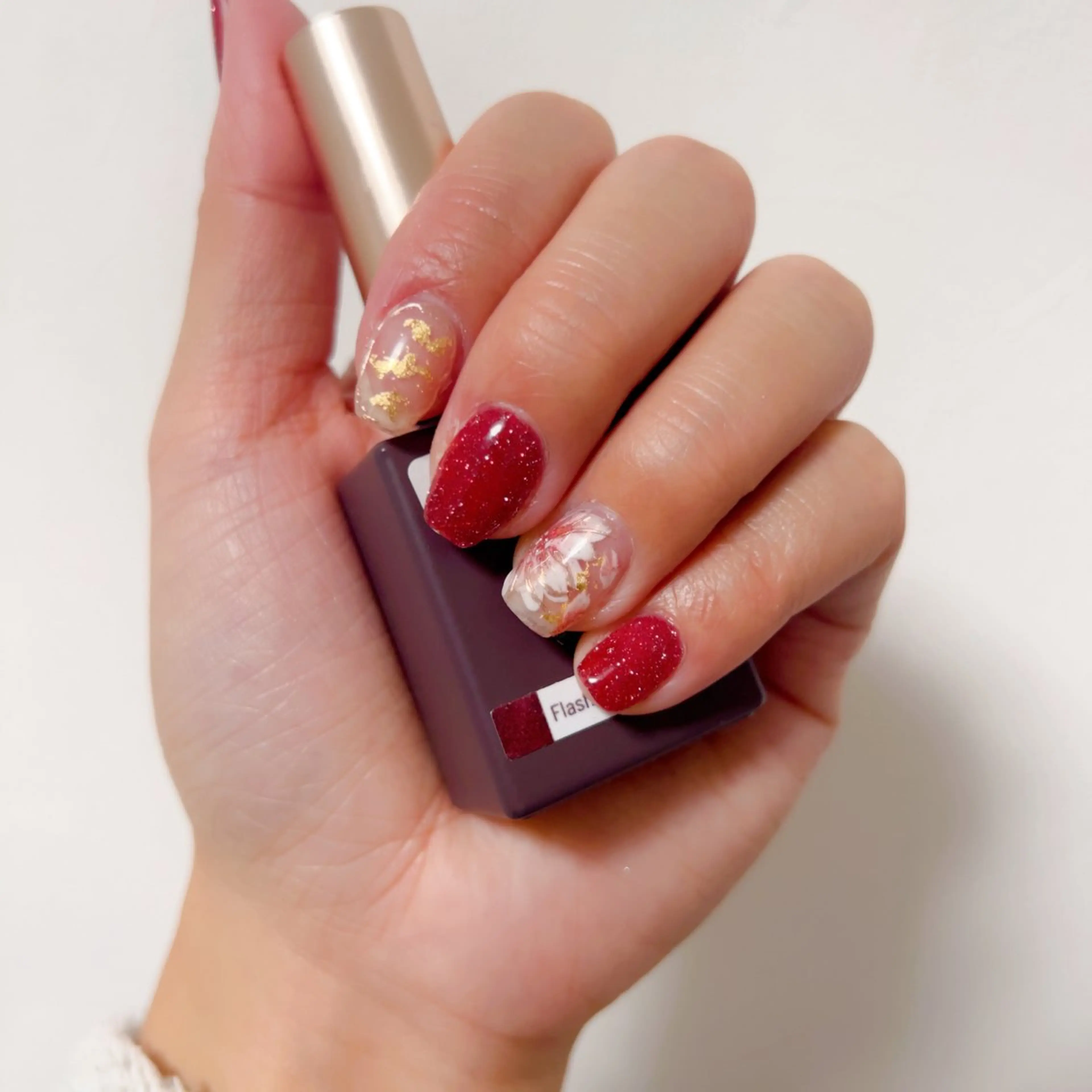 ネイル フラッシュネイル 都合 みずきのネイルデザイン