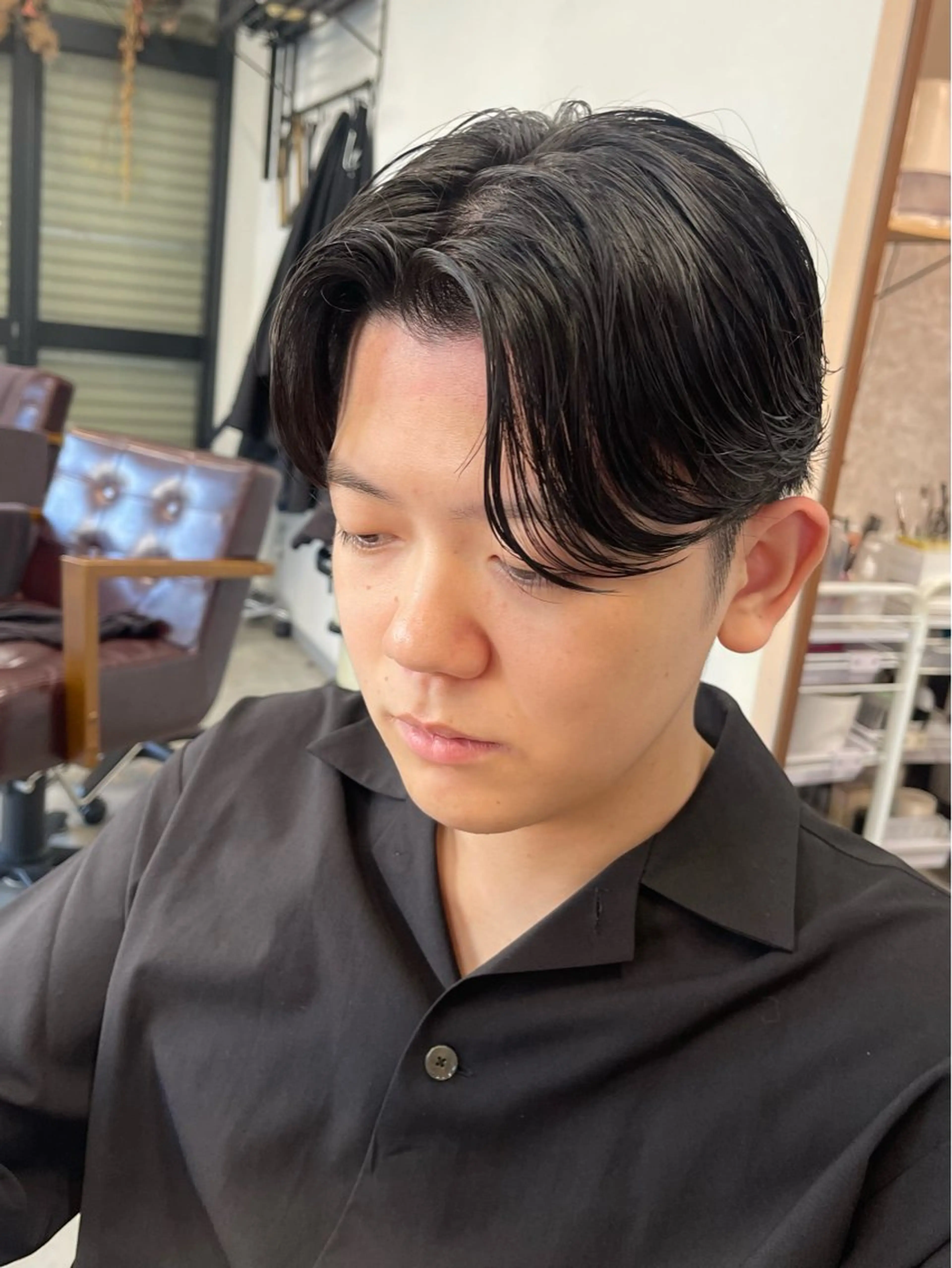 パーマ メンズ Mel hair design 【メルヘアデザイン】所属・シノザキ キナのヘアスタイル