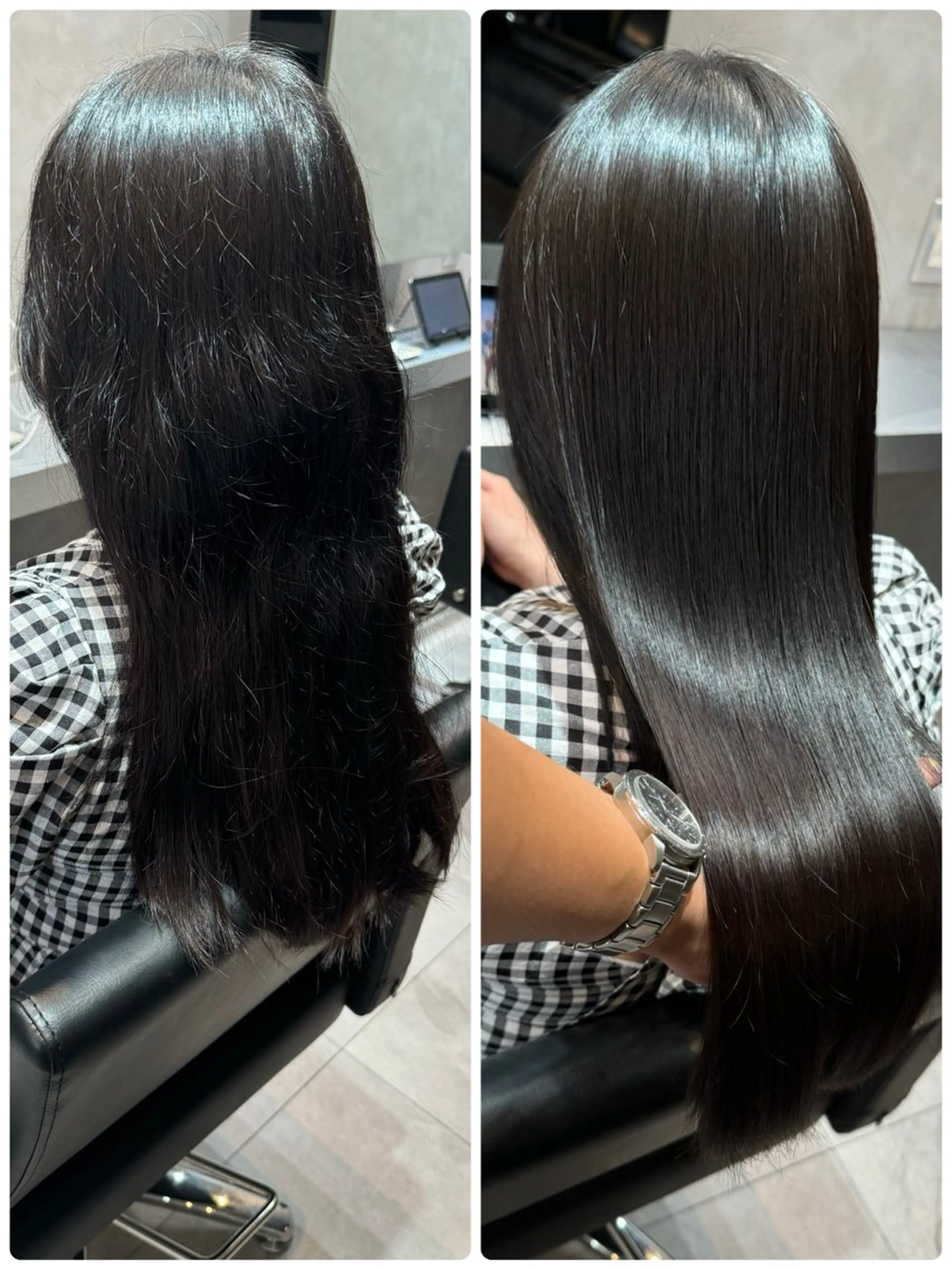 ロング 縮毛矯正 BUCKS所属・坂谷 BUCKS/縮毛矯正のヘアスタイル