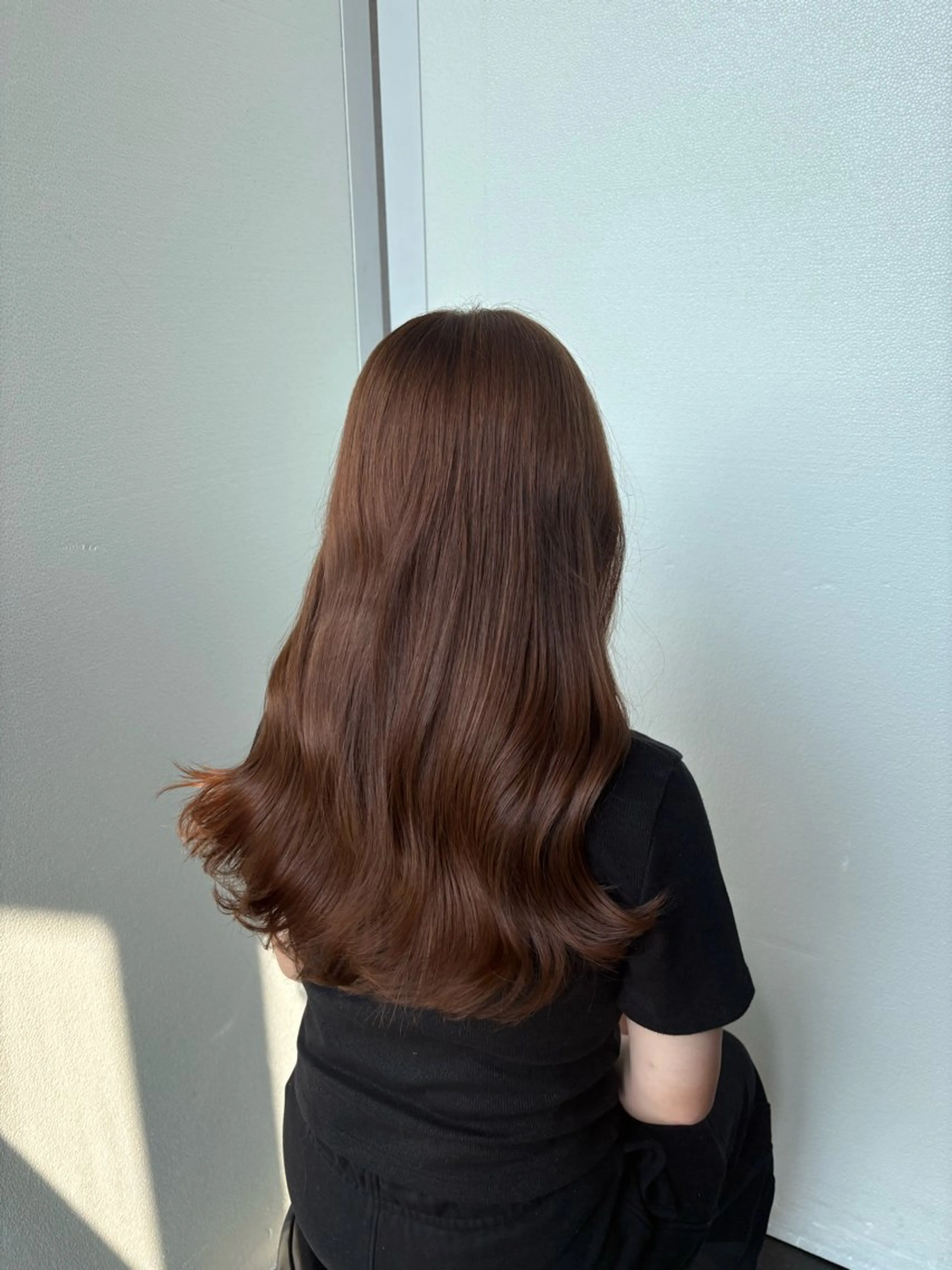 ロング カラー ブリーチ ダブルカラー ブリーチなしカラー トリートメント カット ヘアカラー SARAJU仁川 _aya🌼のヘアスタイル