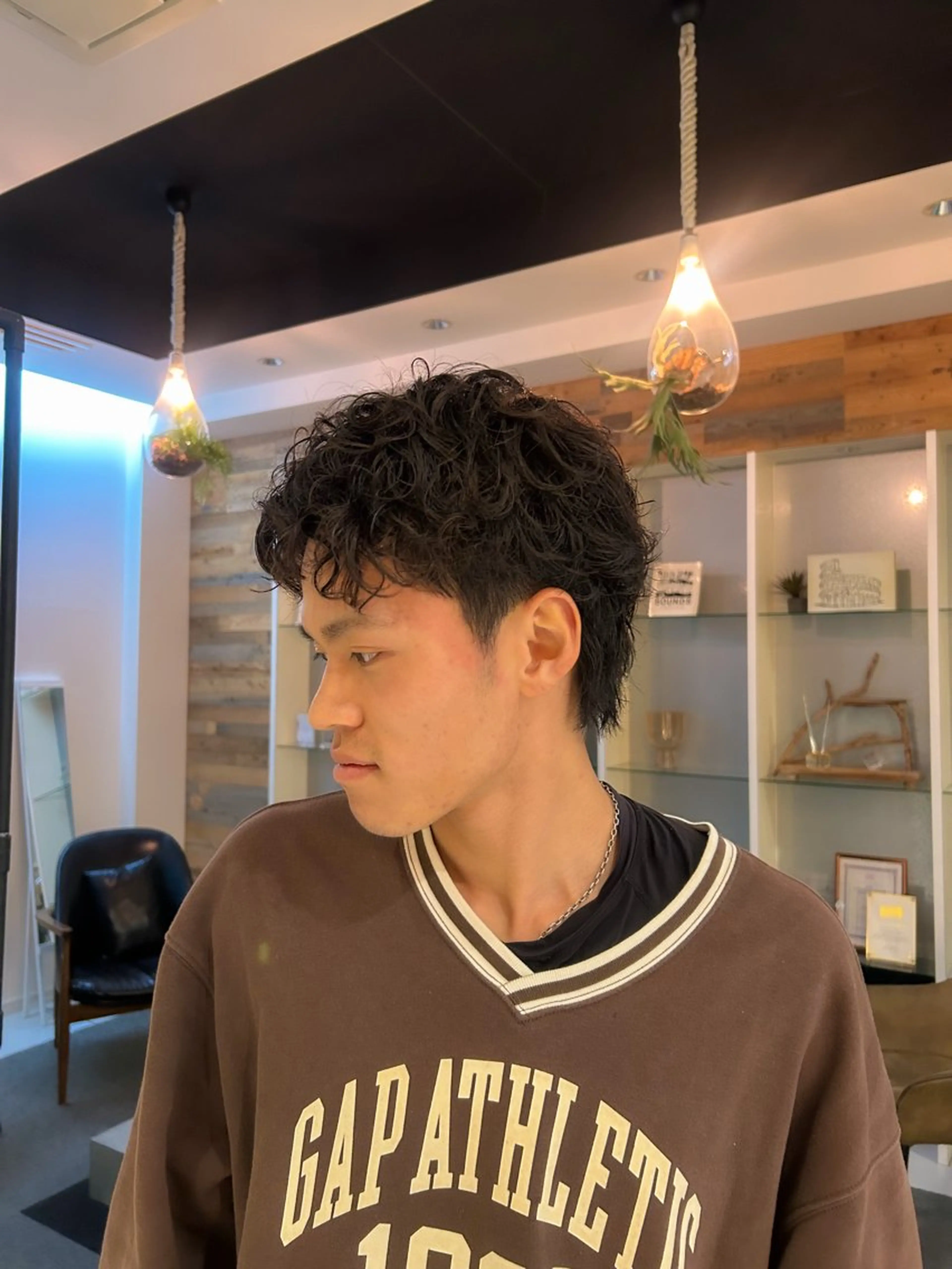 パーマ メンズ 髪質改善/ストレート パーマ長久手/ひかるのヘアスタイル