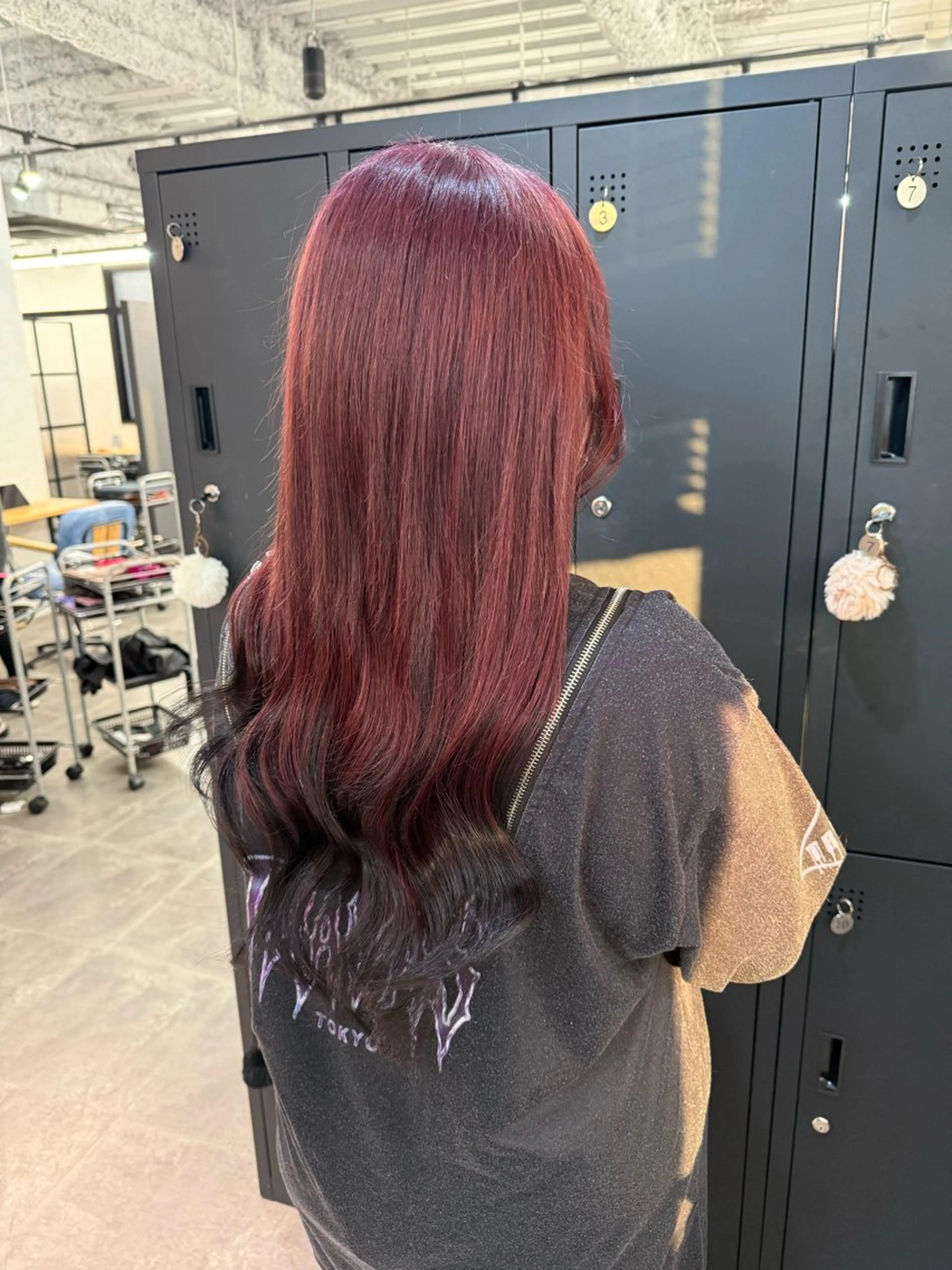 ロング ヘアカラー エクステ Yume ♡のヘアスタイル