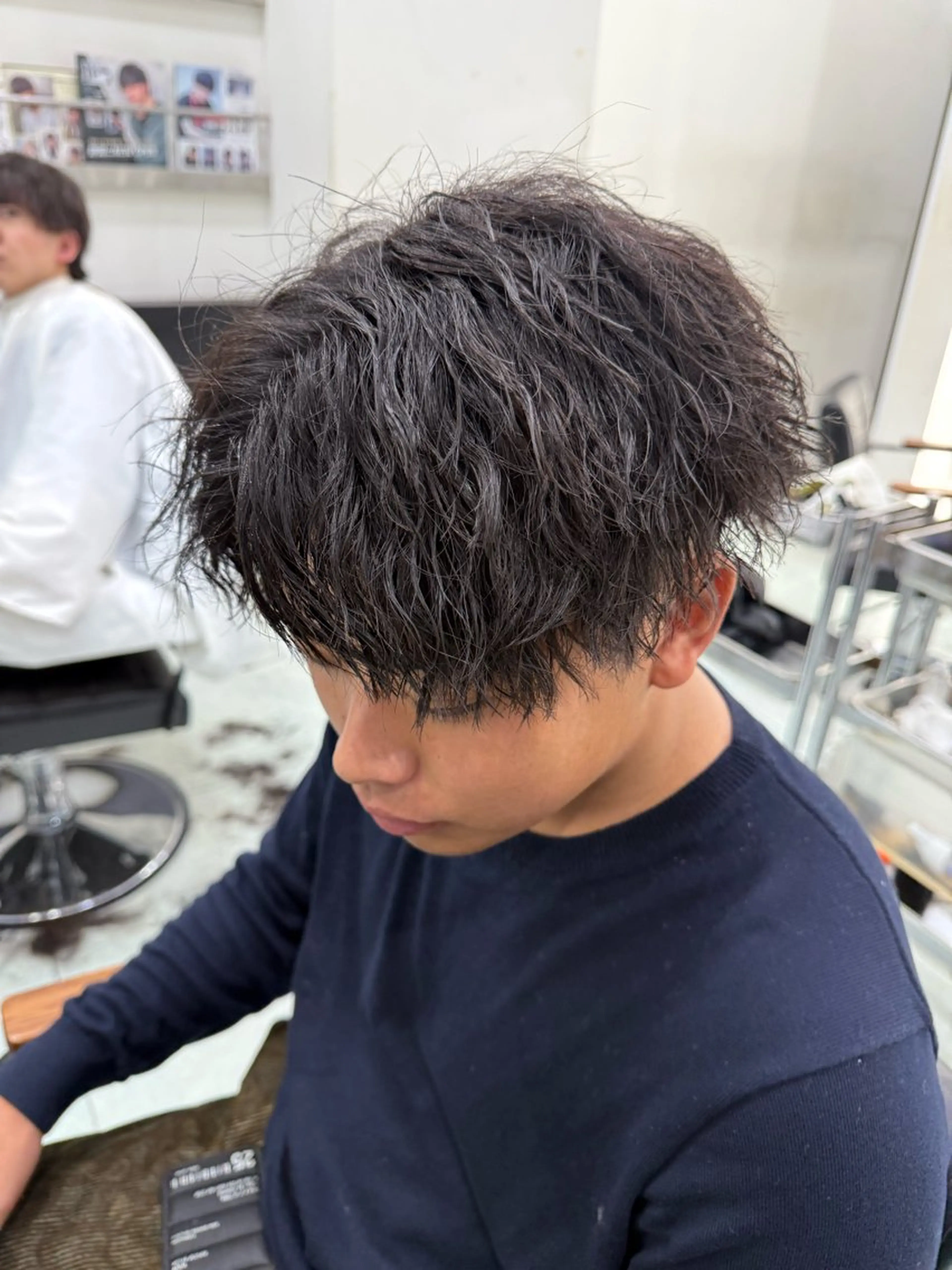【🉐メンズ限定🉐】カット✂️ + ツイストスパイラルパーマ 🌀の写真