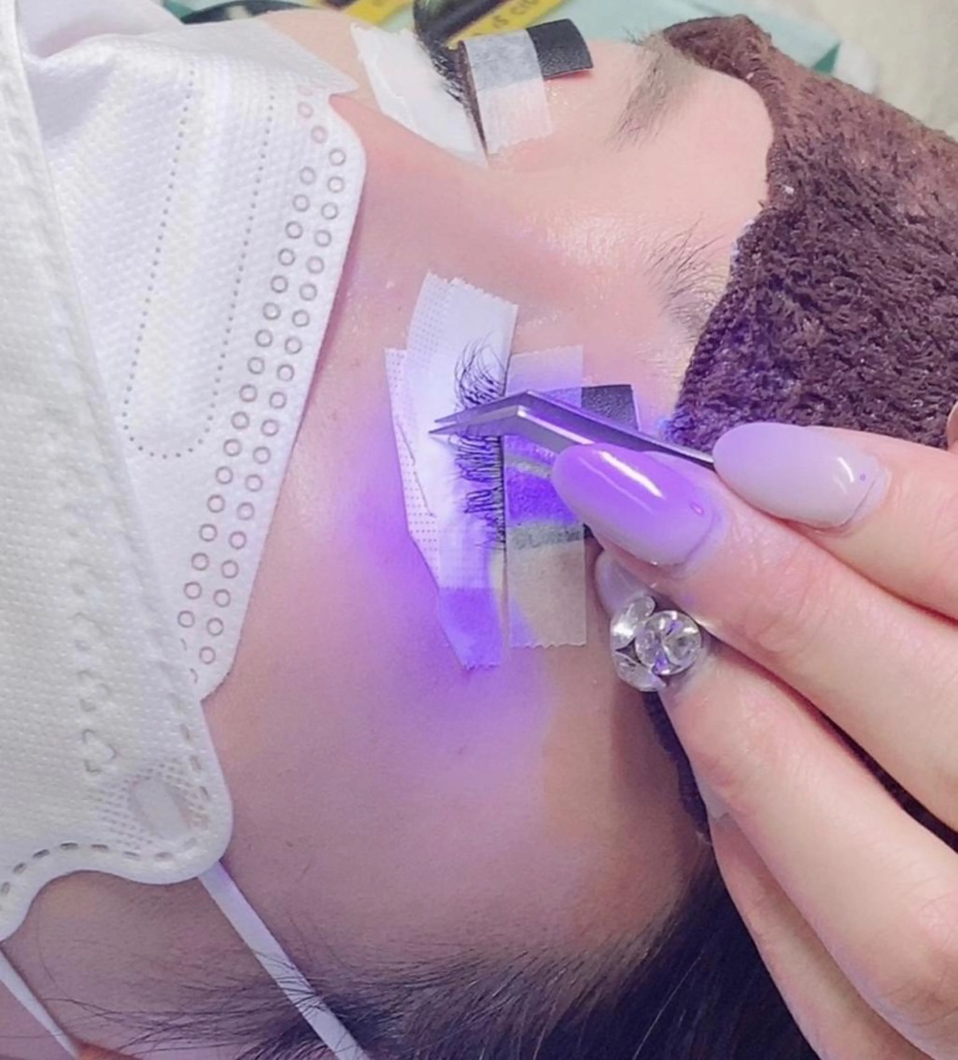 最新のLEDラッシュ⭐︎フラットラッシュつけ放題⭐︎の写真