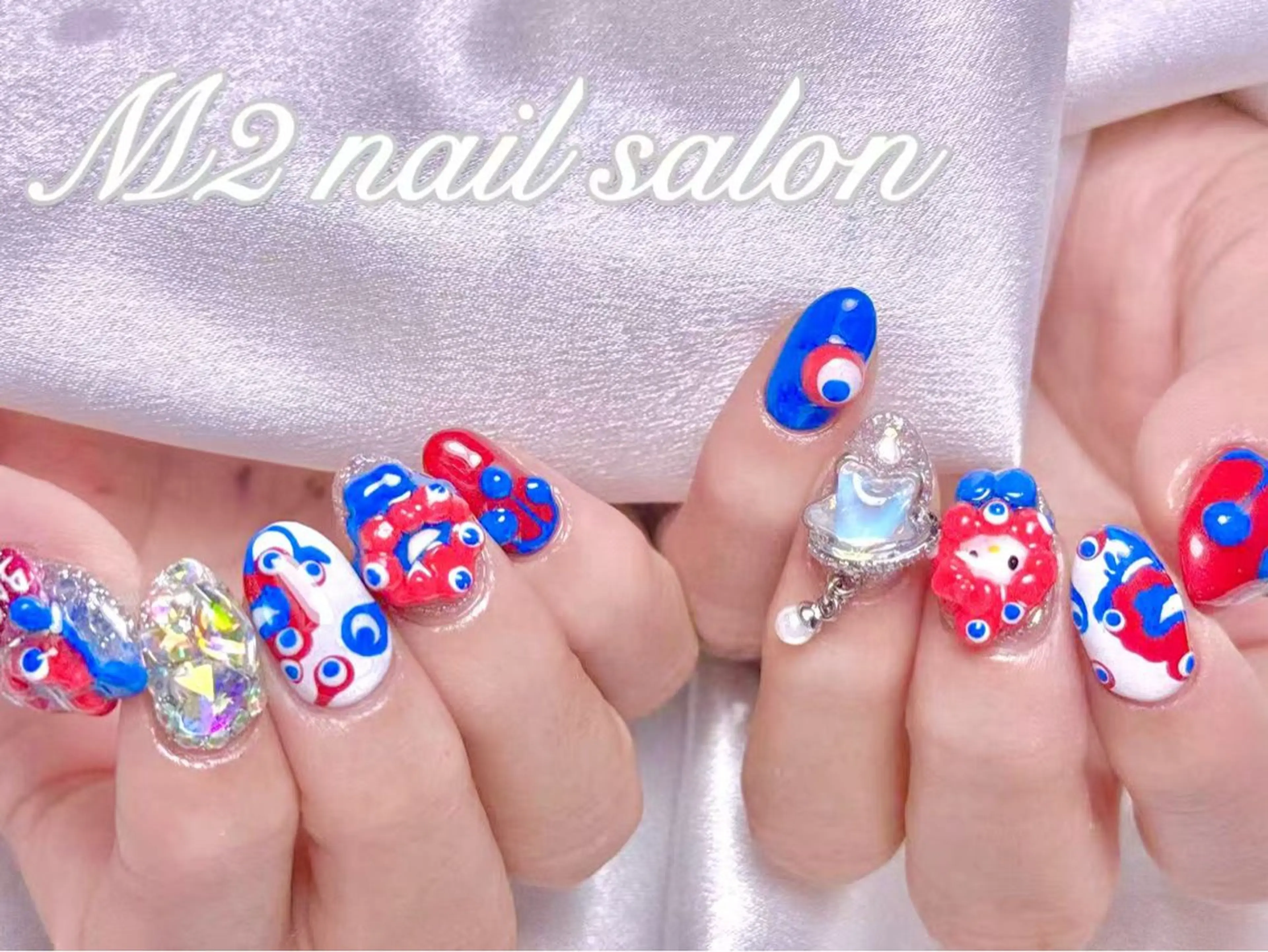 ネイル ハンドネイル 長さだし専門店 M2　rikaのネイルデザイン