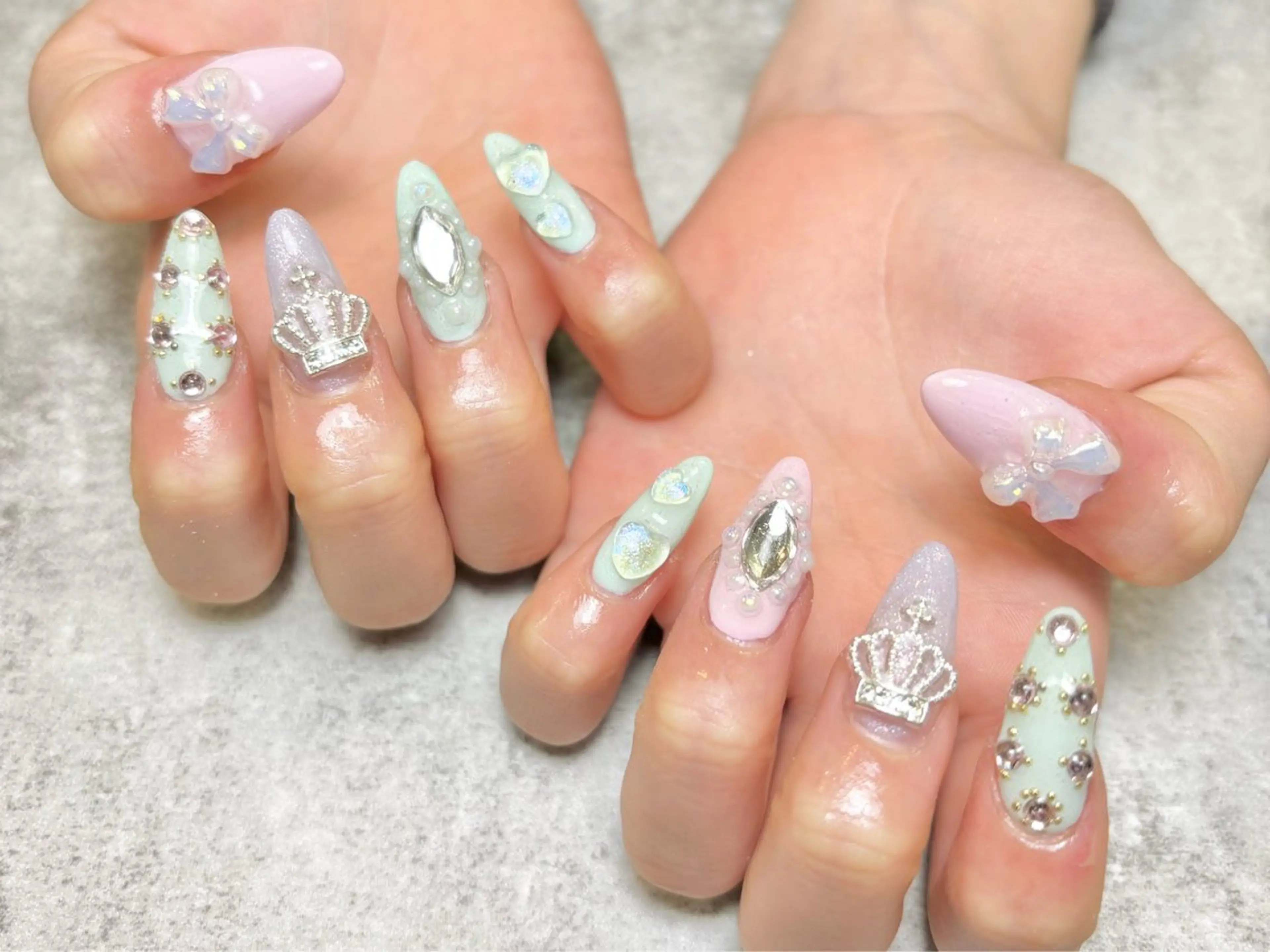 ネイル ハンドネイル charmant momokaのネイルデザイン