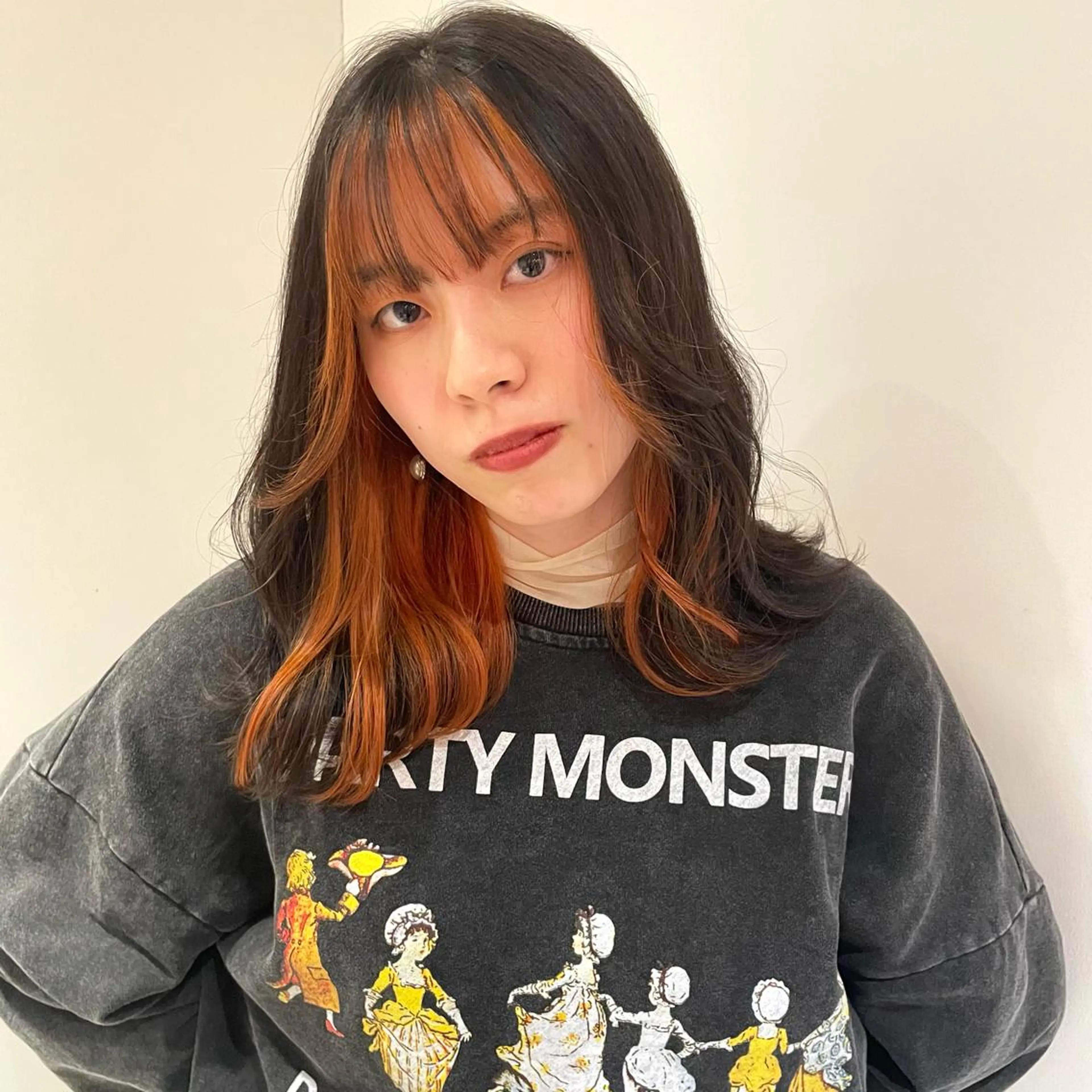 セミロング カラー Asti  blanche所属・ショート/ブリーチ mizuki🐋のヘアスタイル