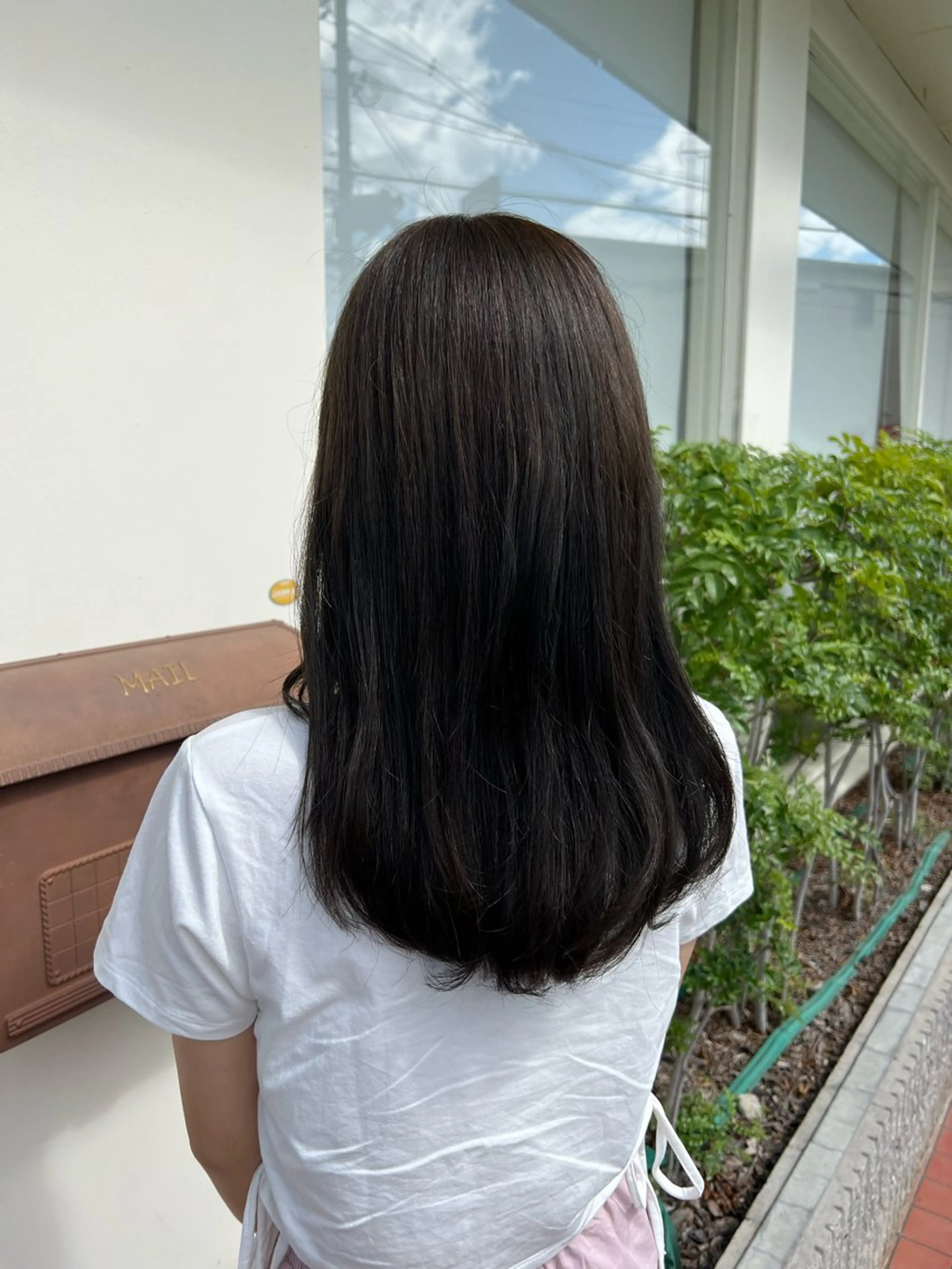 セミロング カラー ヘアカラー トリートメント 長尾ゆりの/ボブ/ ベージュ/ハイトーンのヘアスタイル