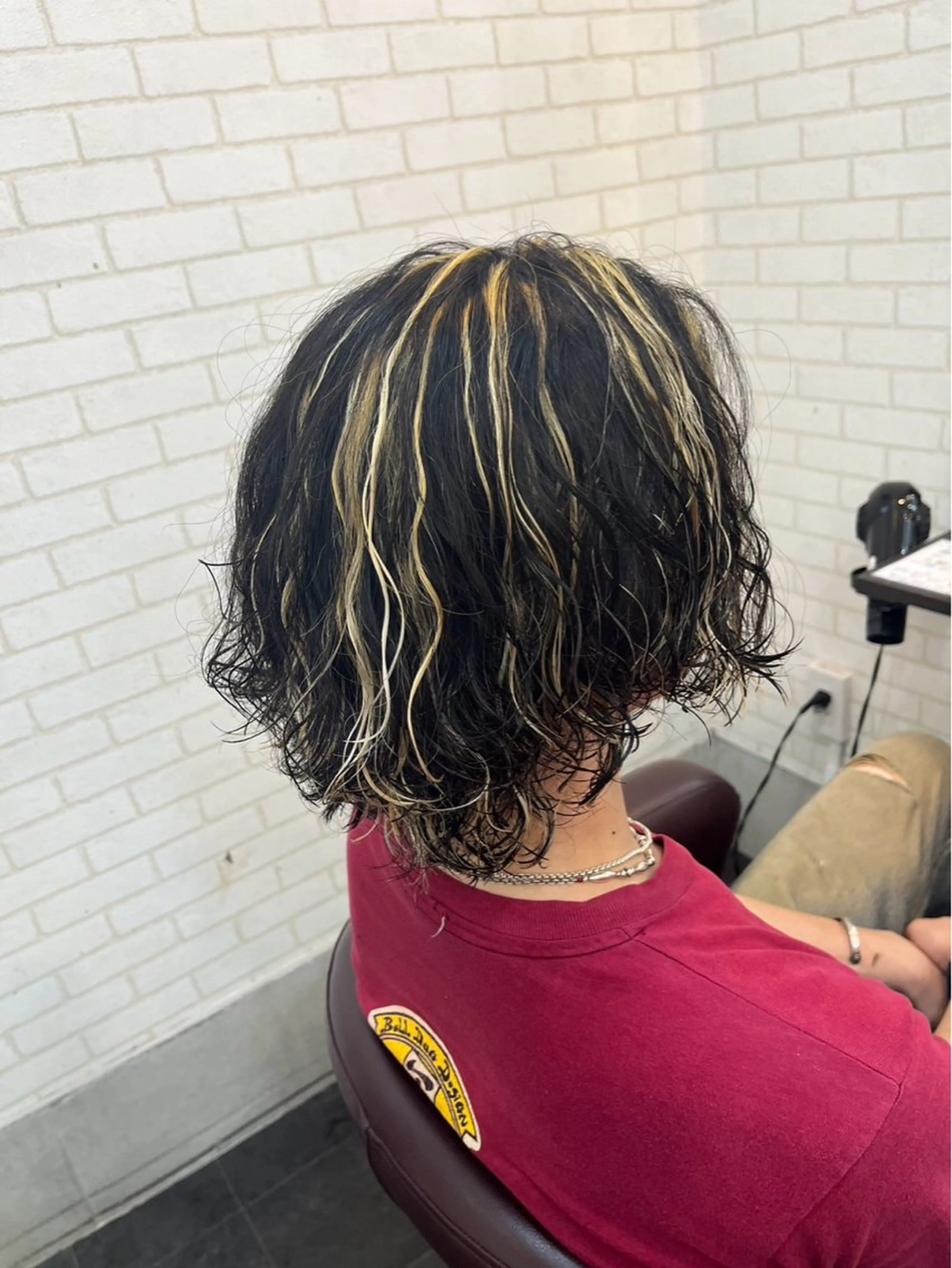 カット＋カラー＋ハイライトの写真