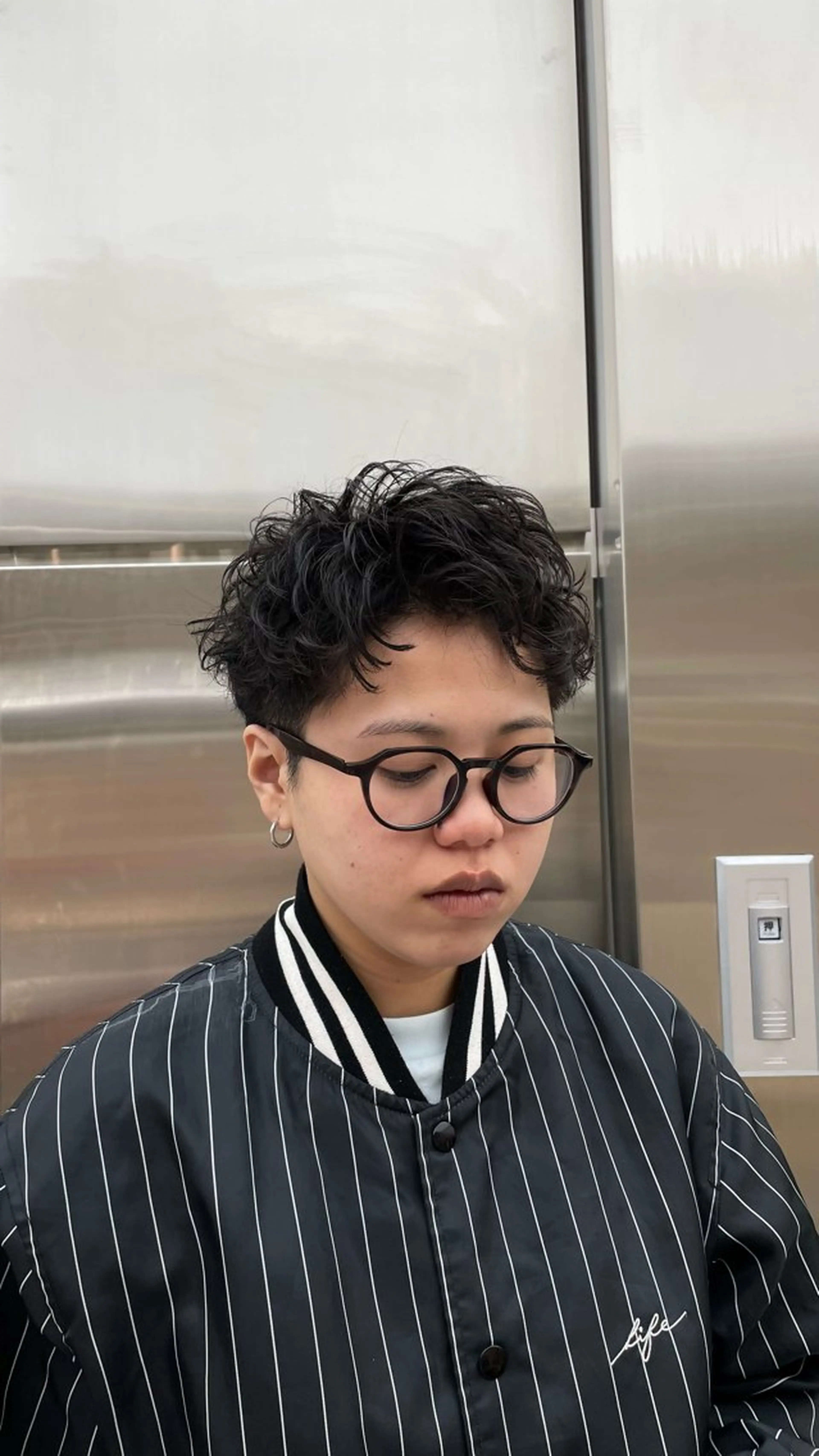 ショート パーマ メンズ fifth 阿部楓のヘアスタイル