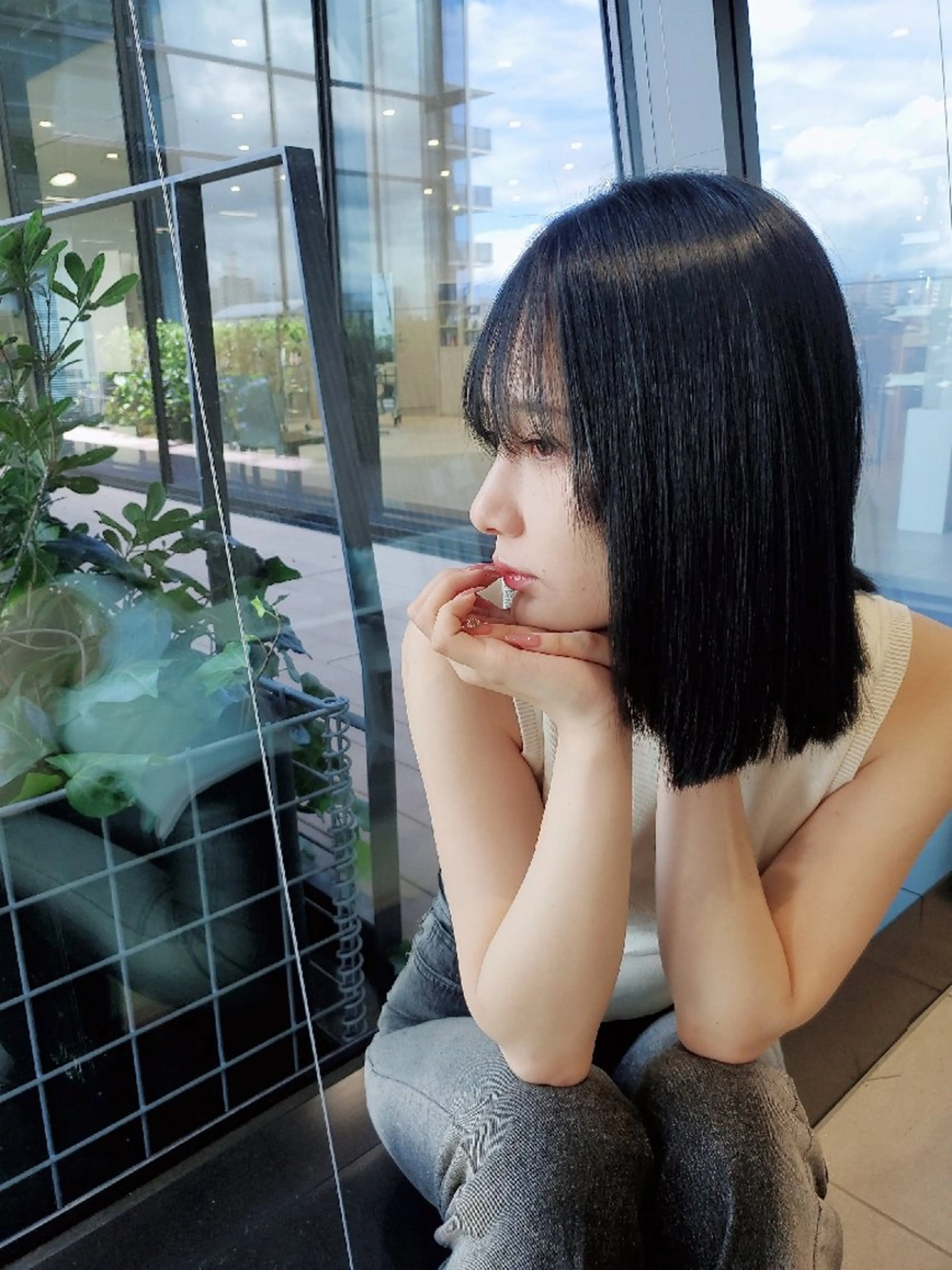 ミディアム NOSH七隈 / 艶 髪質改善/ヘッドスパのヘアスタイル