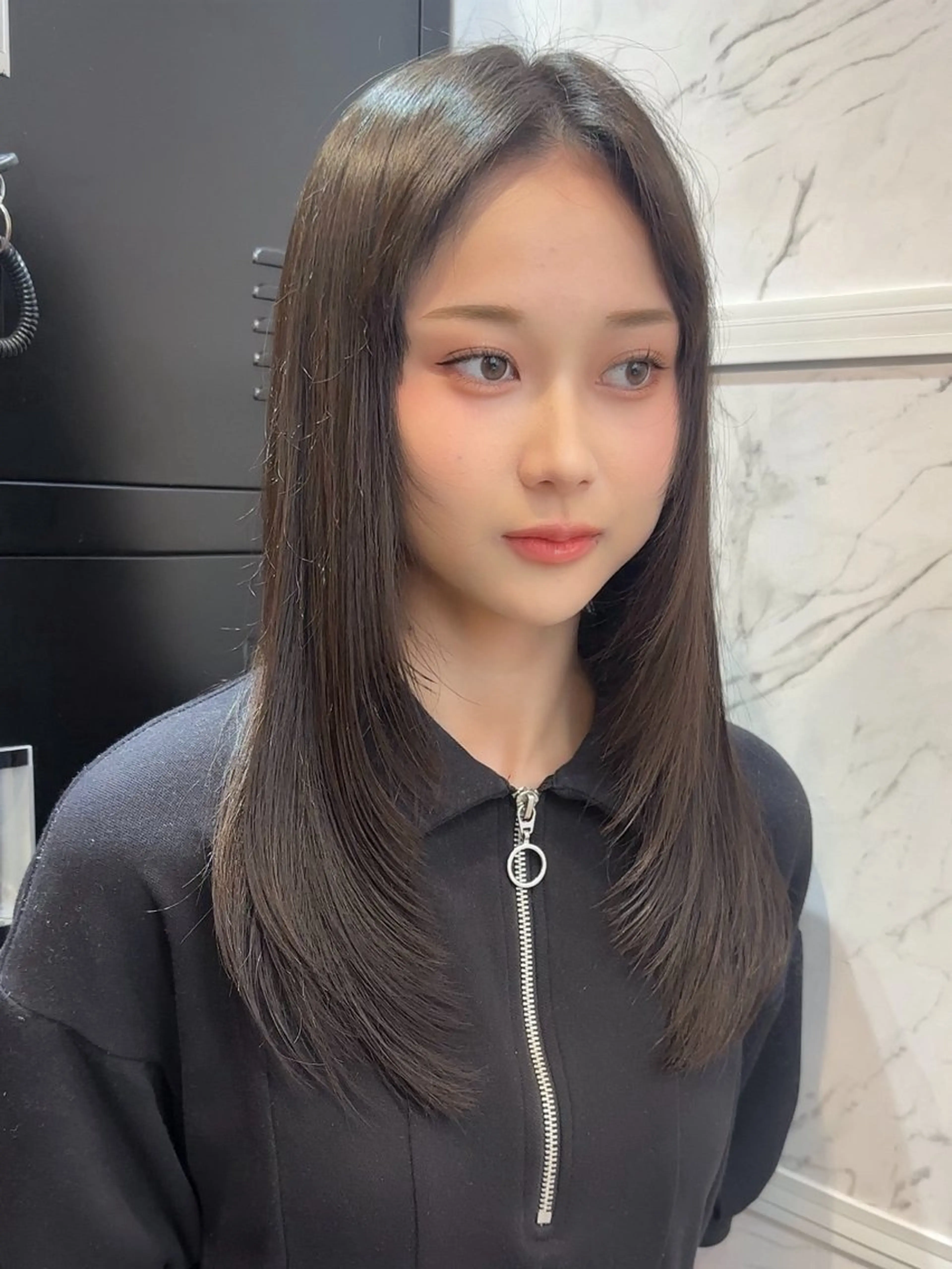 ロング カラー レイヤーカット カット 遠藤沙也加 /レイヤーカットのヘアスタイル