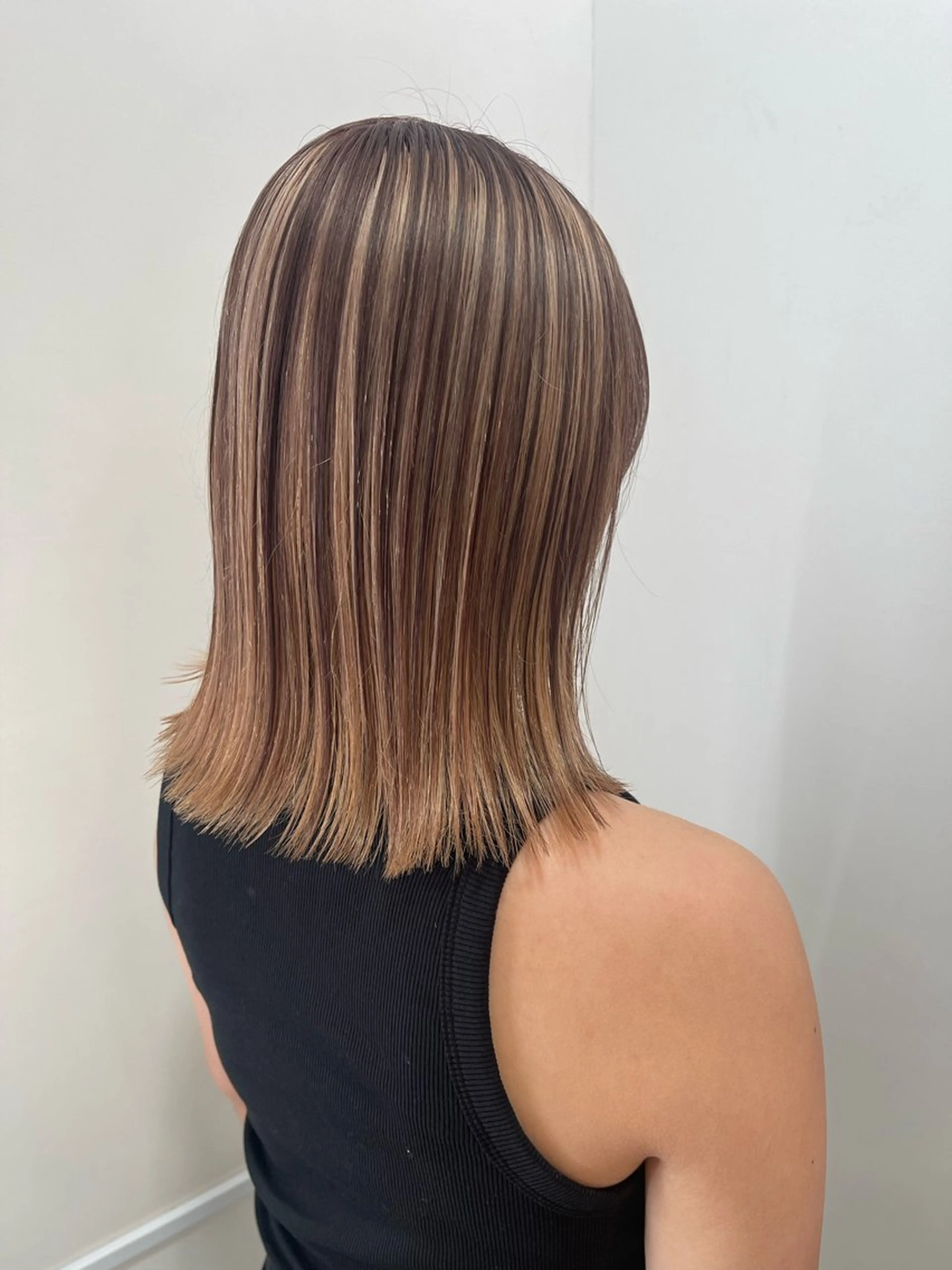 ミディアム カット ヘアカラー トリートメント 中村瑞貴 ＊hairbraceのヘアスタイル