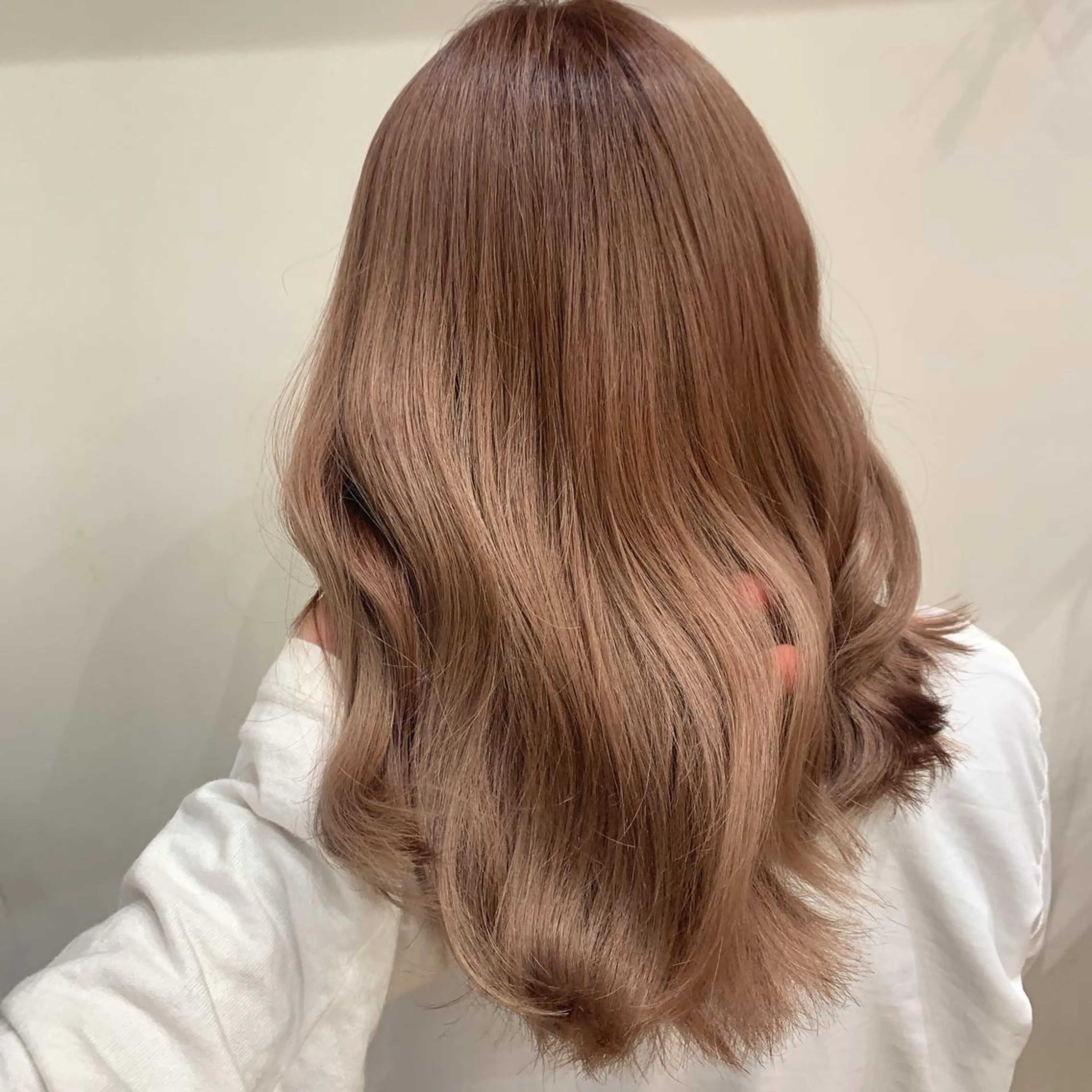 ミディアム 原田 大希のヘアスタイル