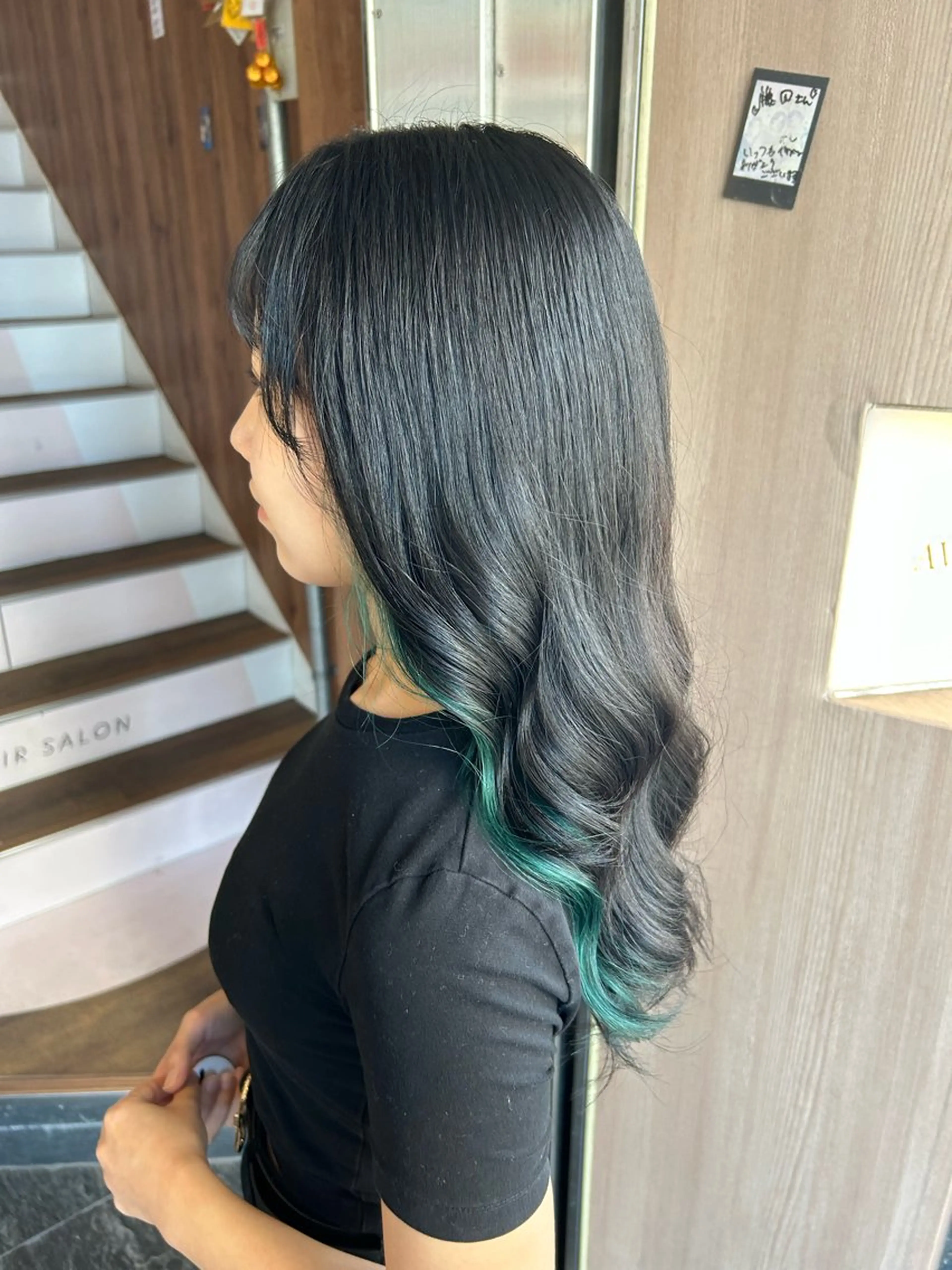 ロング 【韓国暗髪】 ×【暖色系】圭真のヘアスタイル