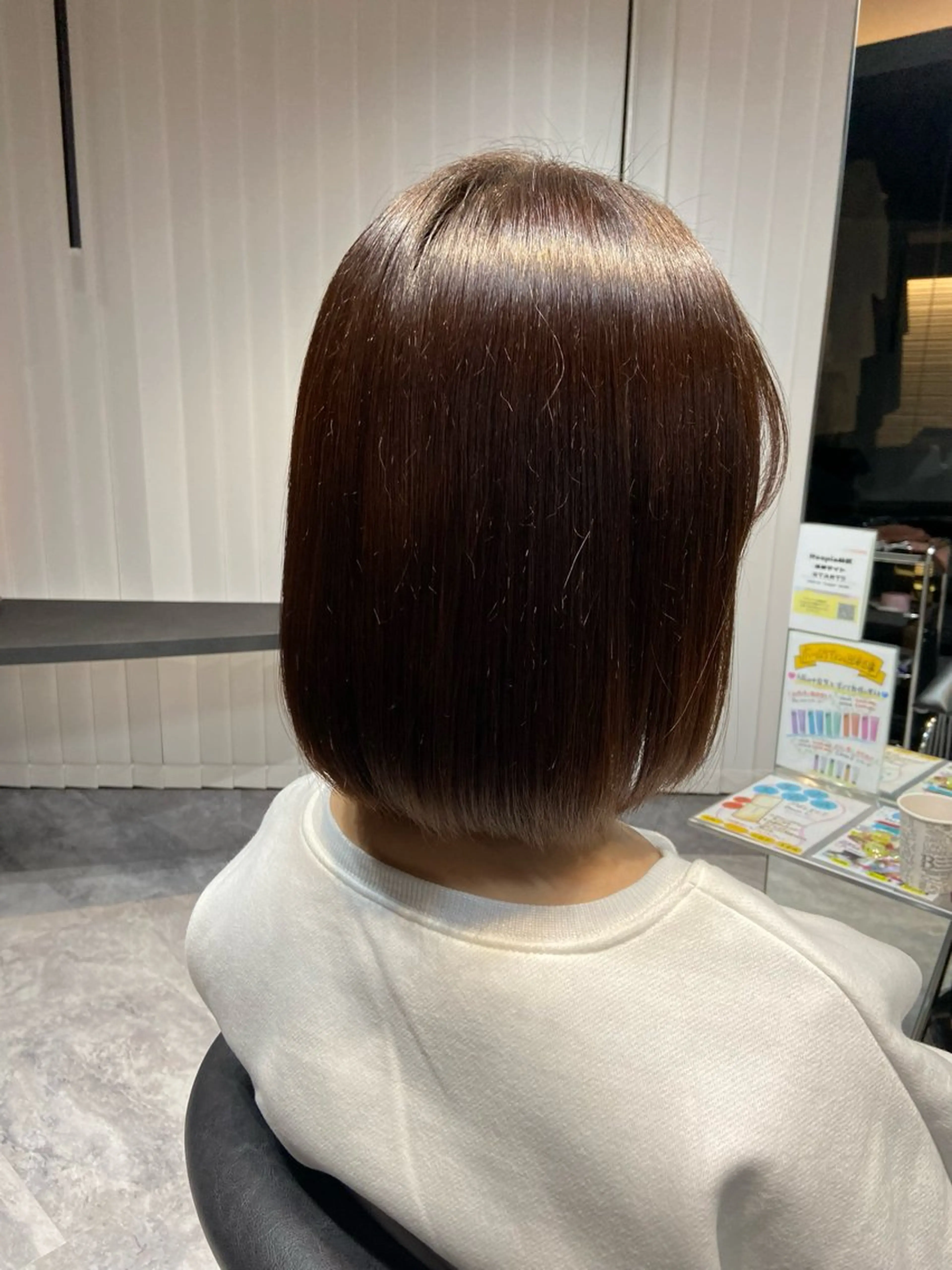 ショート レイヤーボブ/ 髪質改善/佐々木駿弥のヘアスタイル